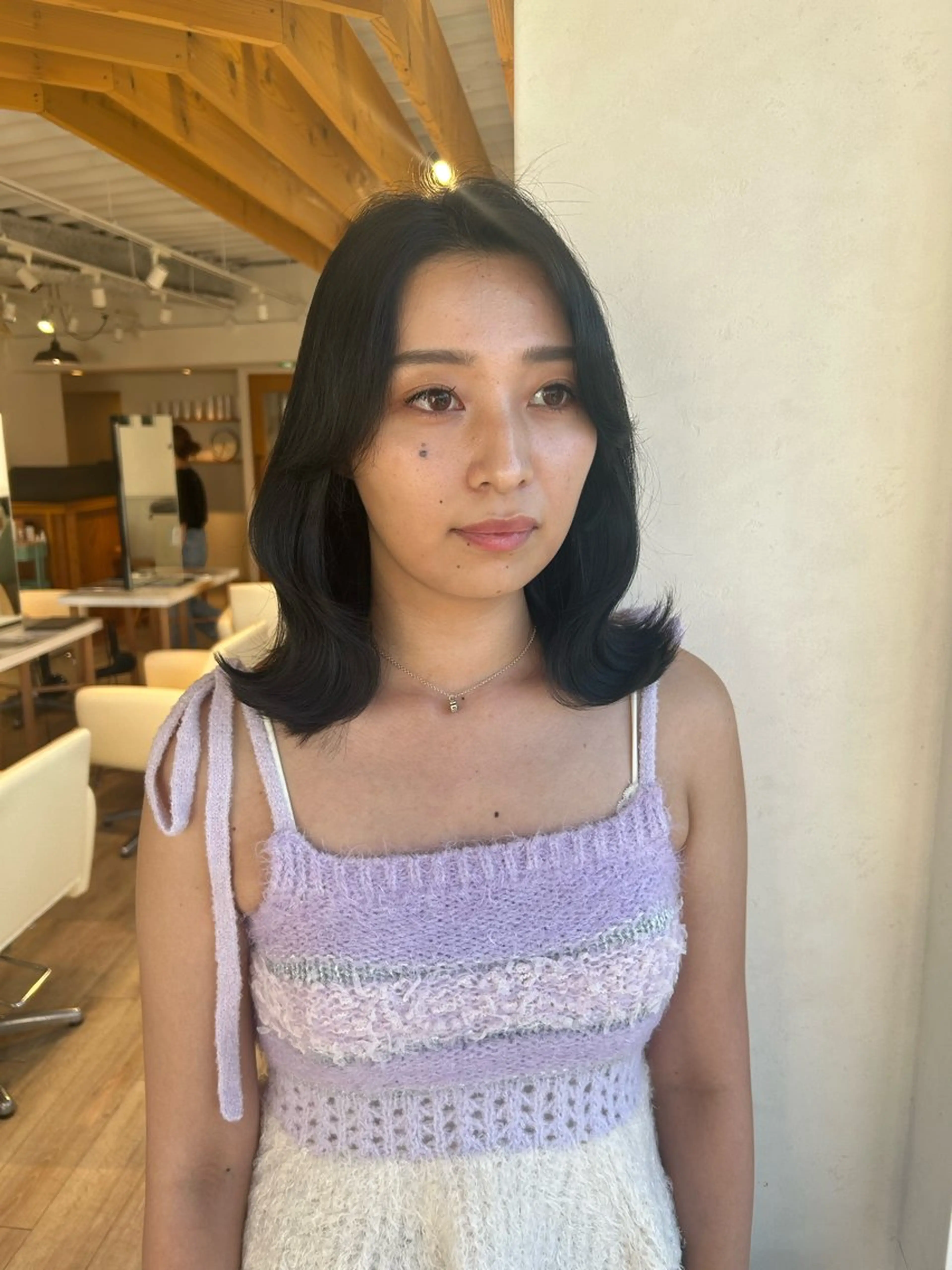 ミディアム ヘアカラー トリートメント 女性専用サロン iiro所属・【レイヤー/似合わせ 】Hina🎀のヘアスタイル