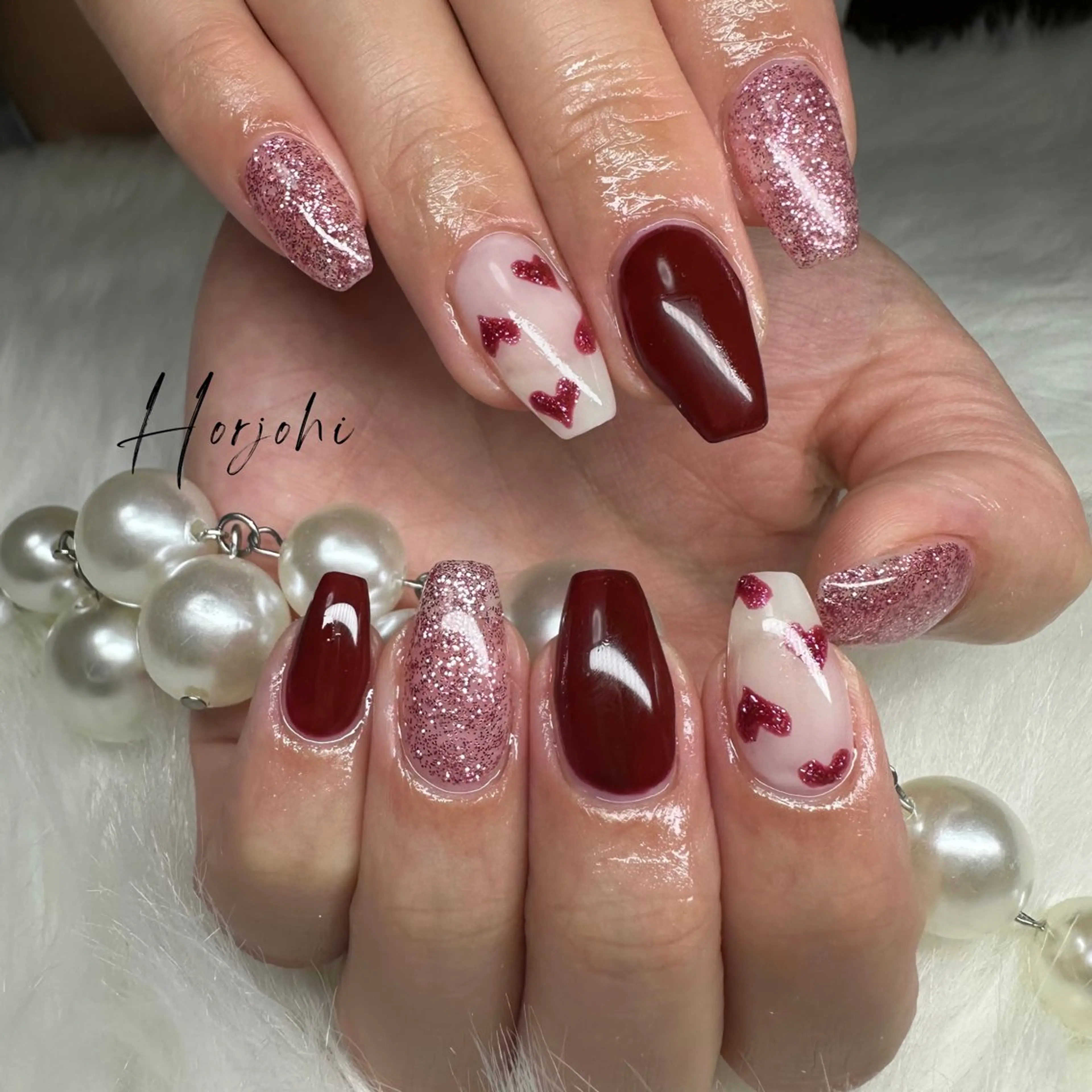 ネイル ハンドネイル nailsalon Horjohiのネイルデザイン