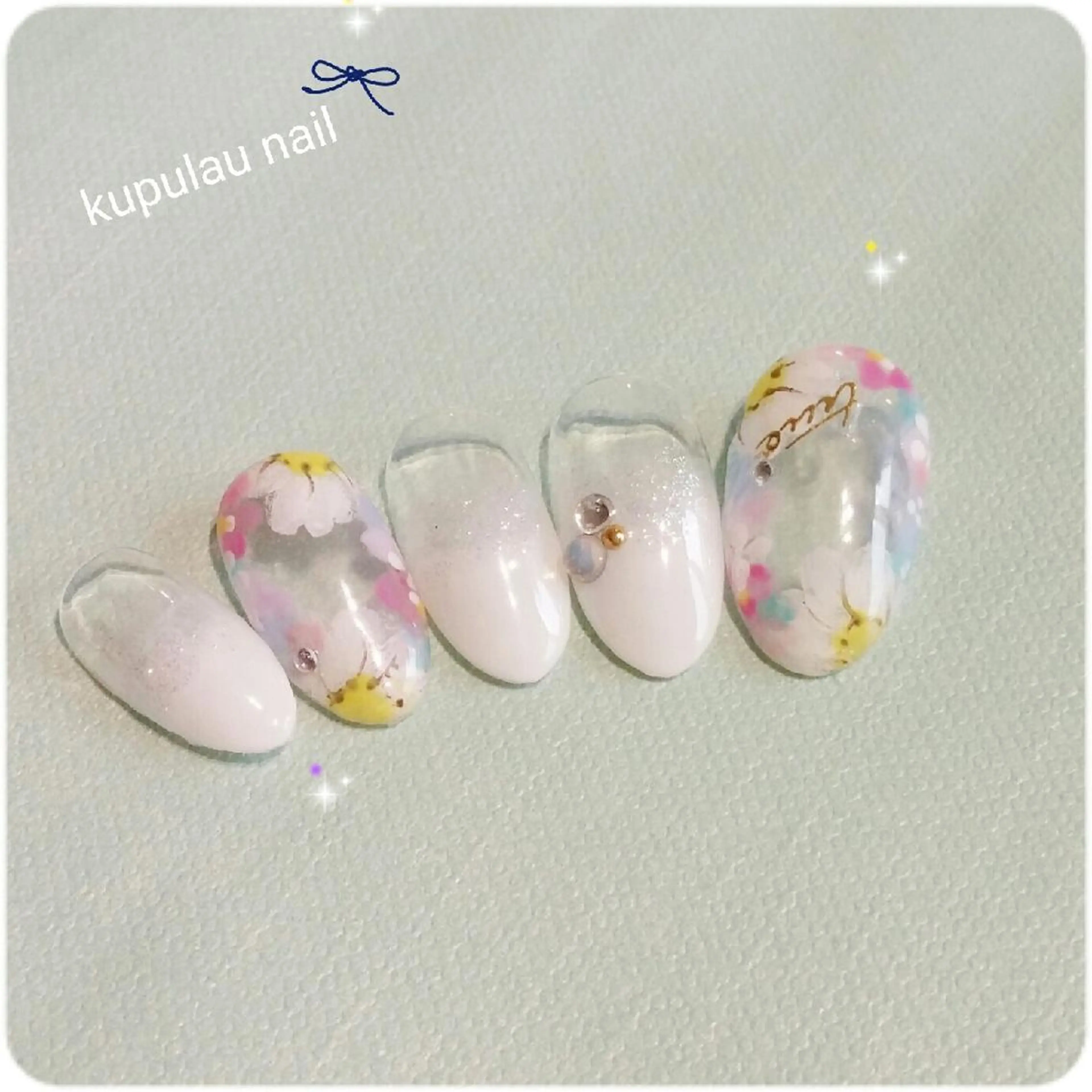 ネイル フラワーネイル ハンドネイル * haruのネイルデザイン