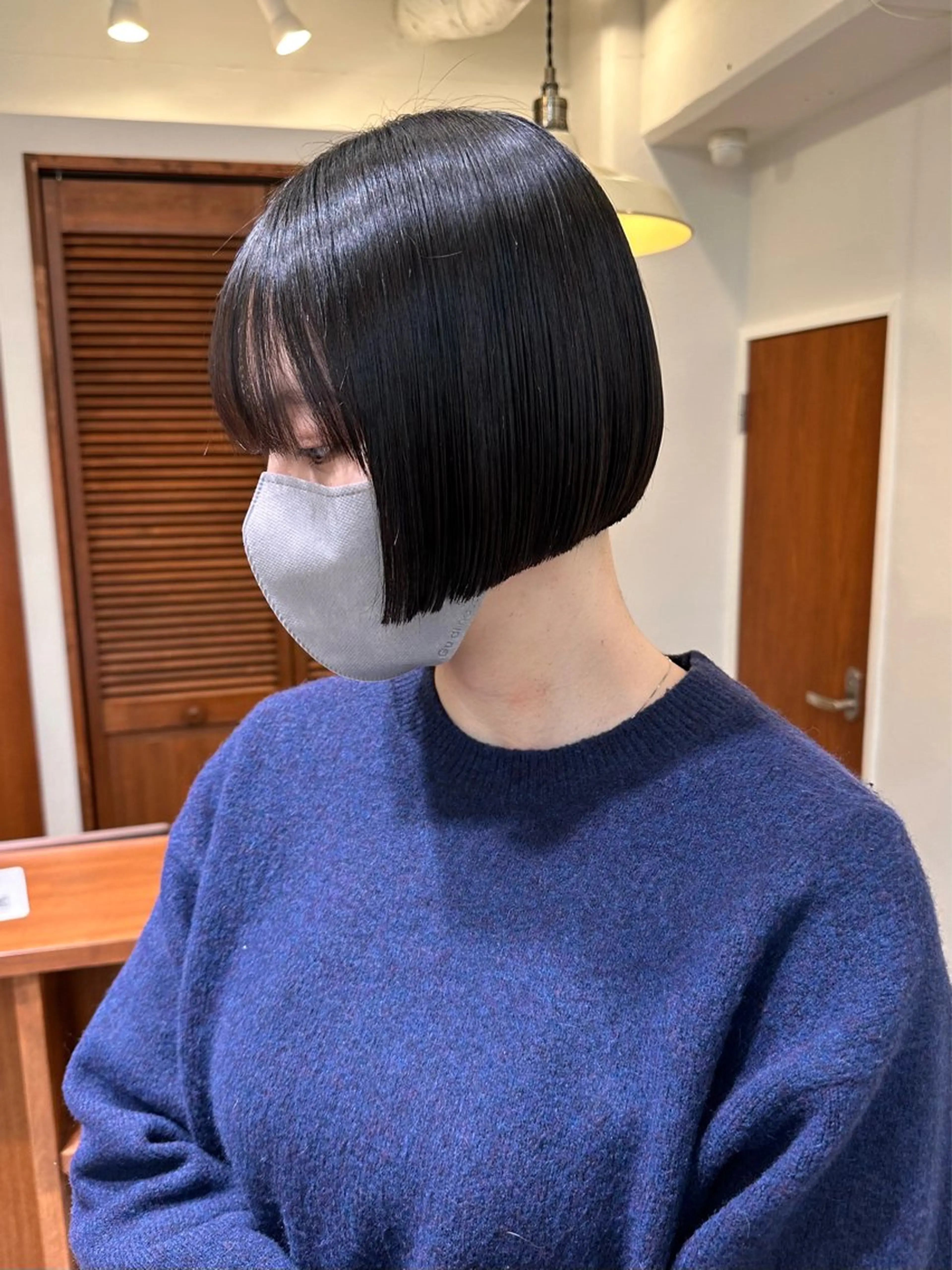 ショート ボブ 縮毛矯正 トリートメント ボブ特化✂️ shotoのヘアスタイル