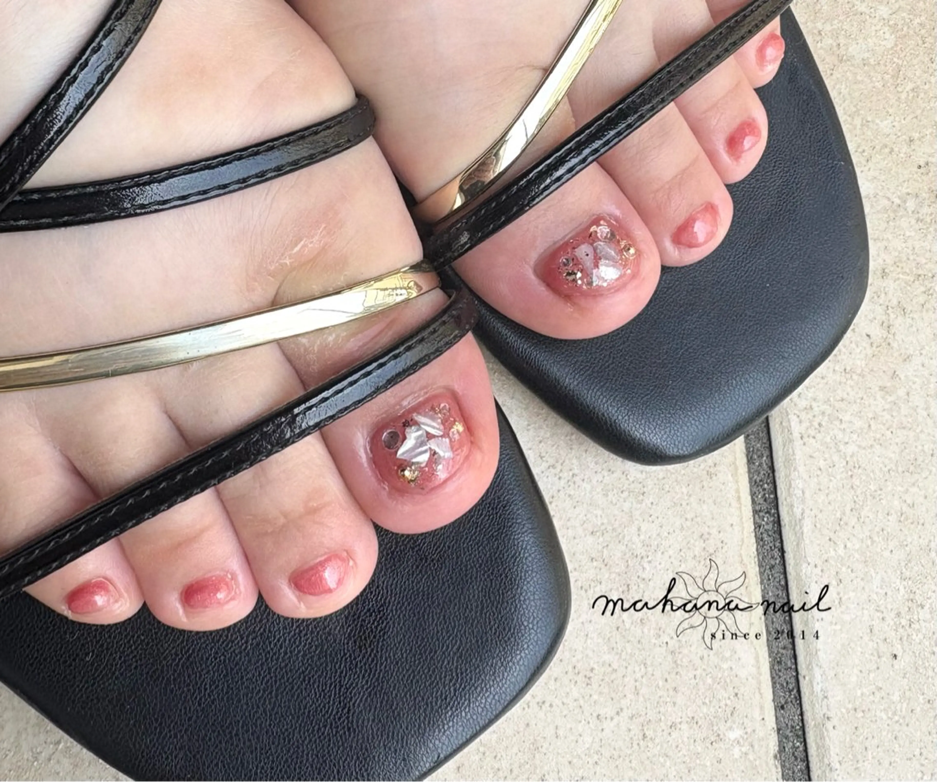 ネイル フットネイル mahana nailのネイルデザイン