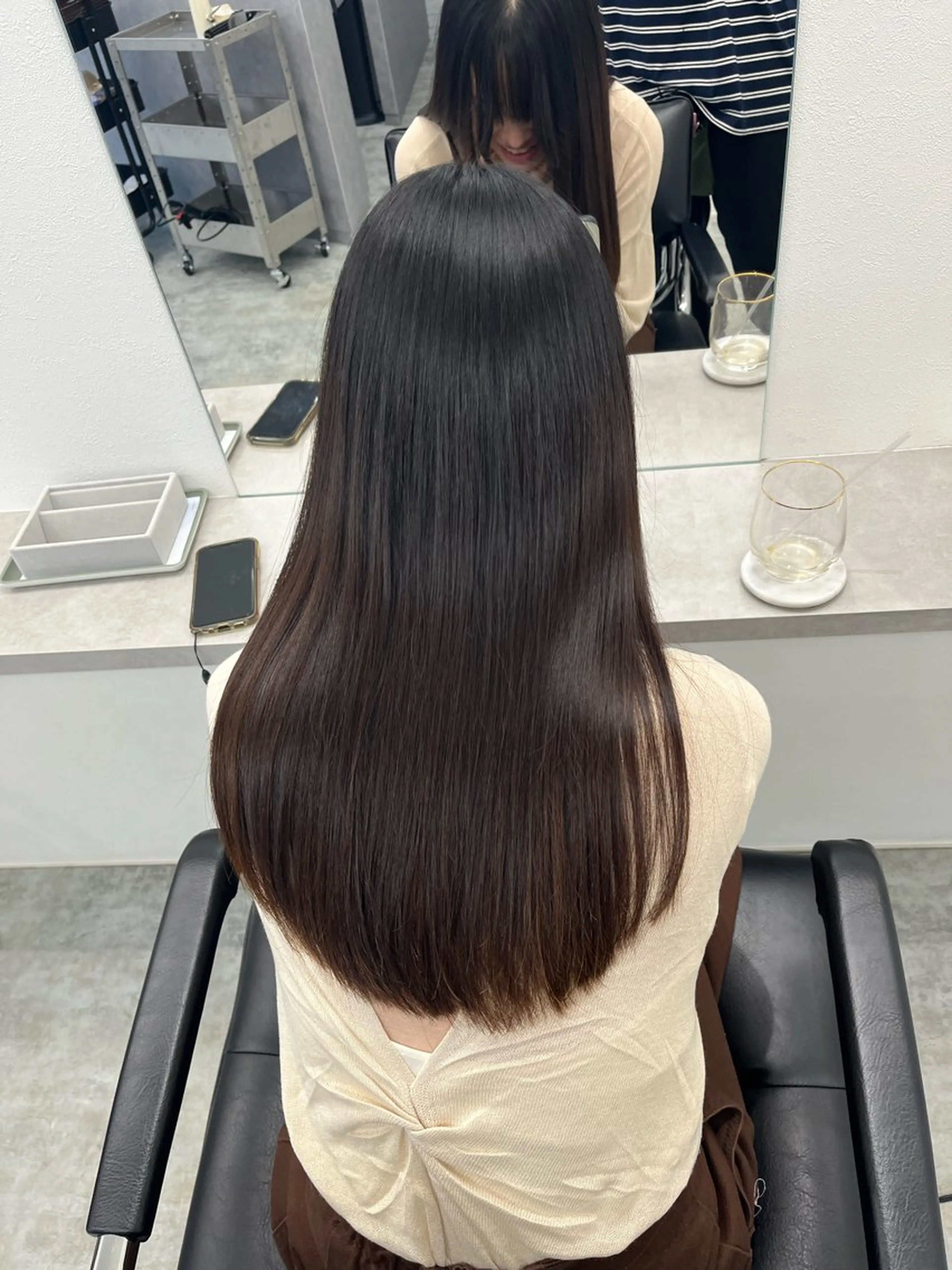 セミロング カラー hair lab toiro所属・髪質改善✄艶髪 ✄ﾌｼﾞﾀのヘアスタイル