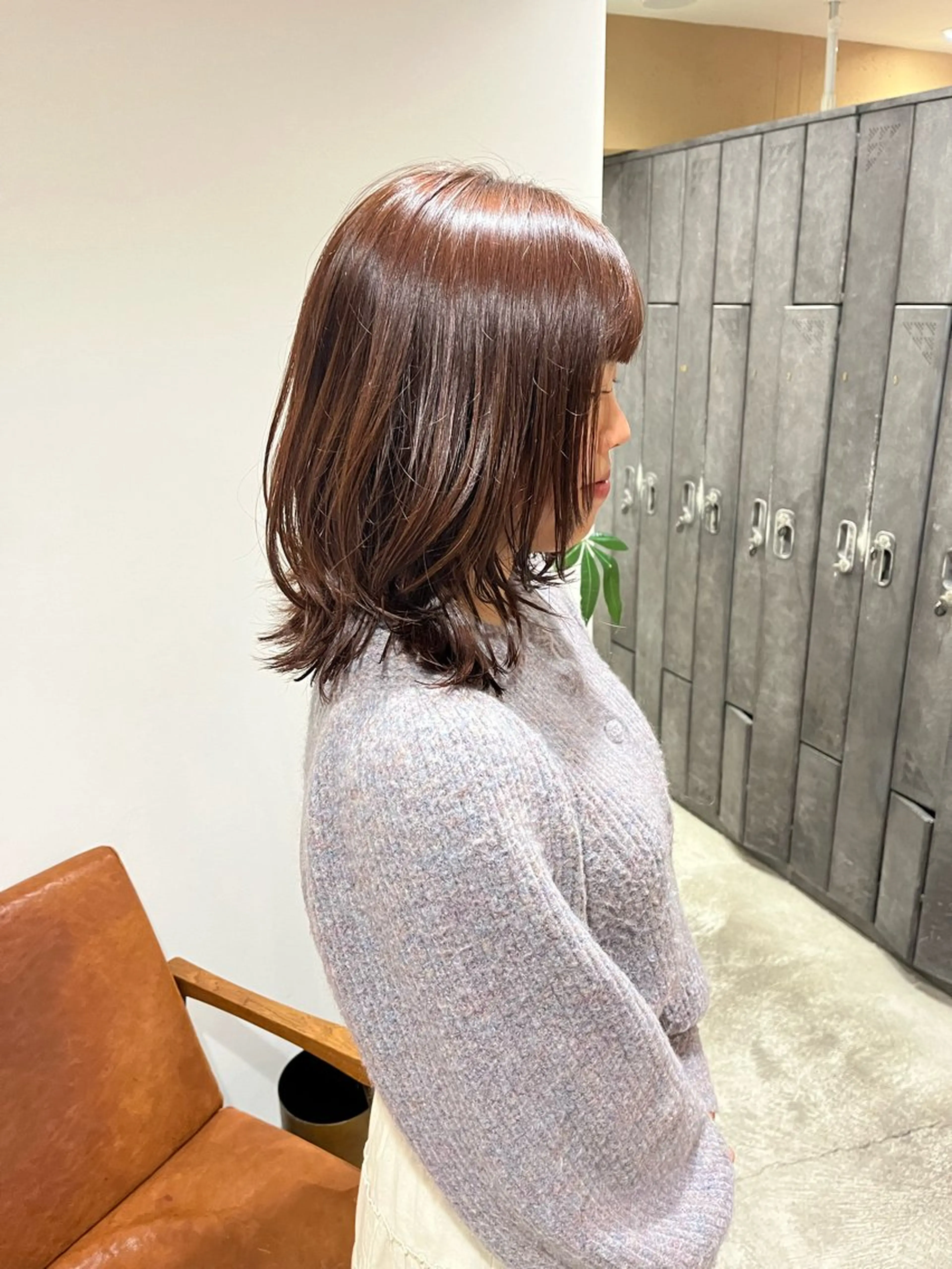 ミディアム 梅田美容室/カット /Maoのヘアスタイル