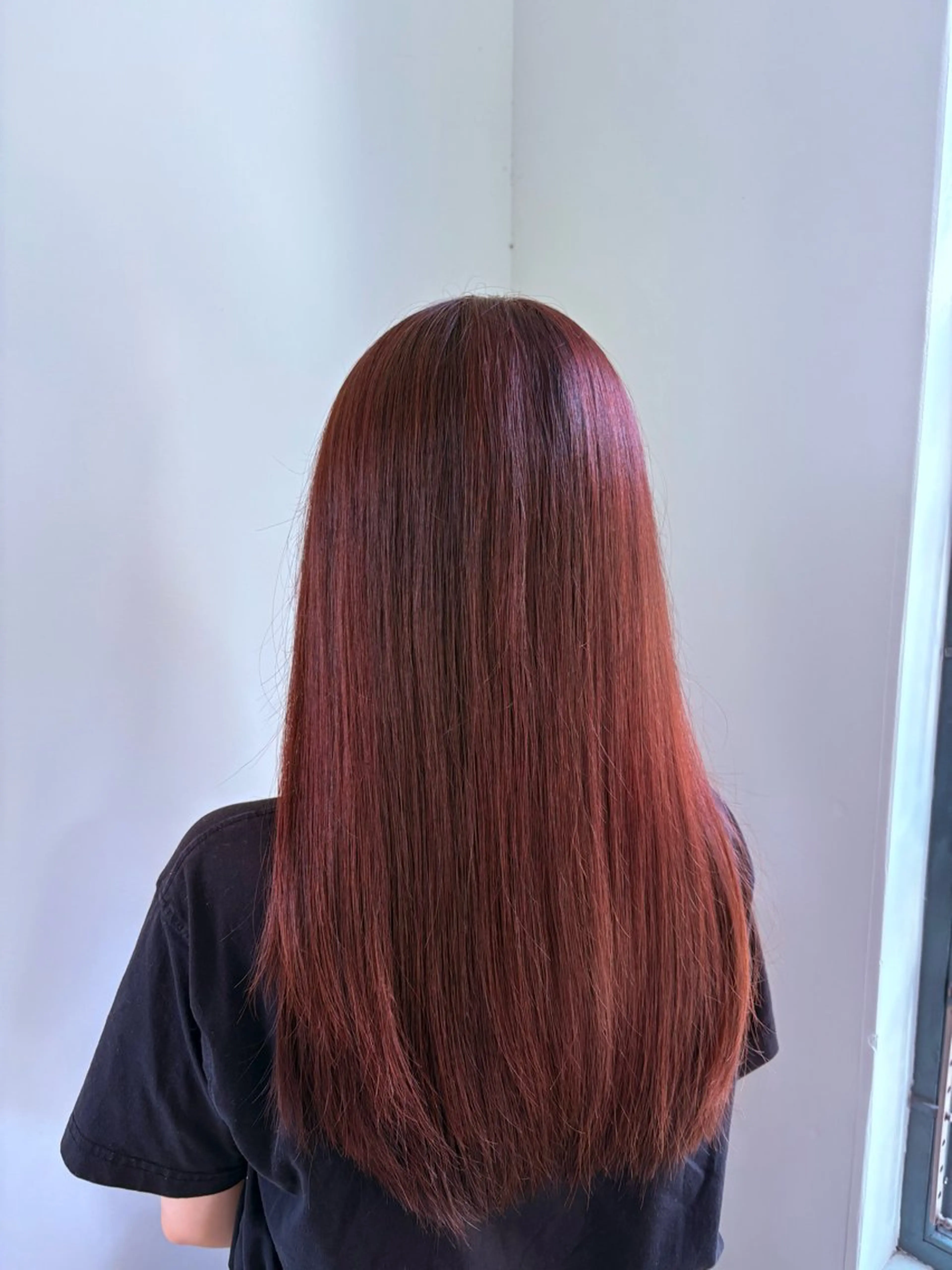 カラー ブラウンカラー ピンクカラー ヘアカラー タニグチ 南草津のヘアスタイル