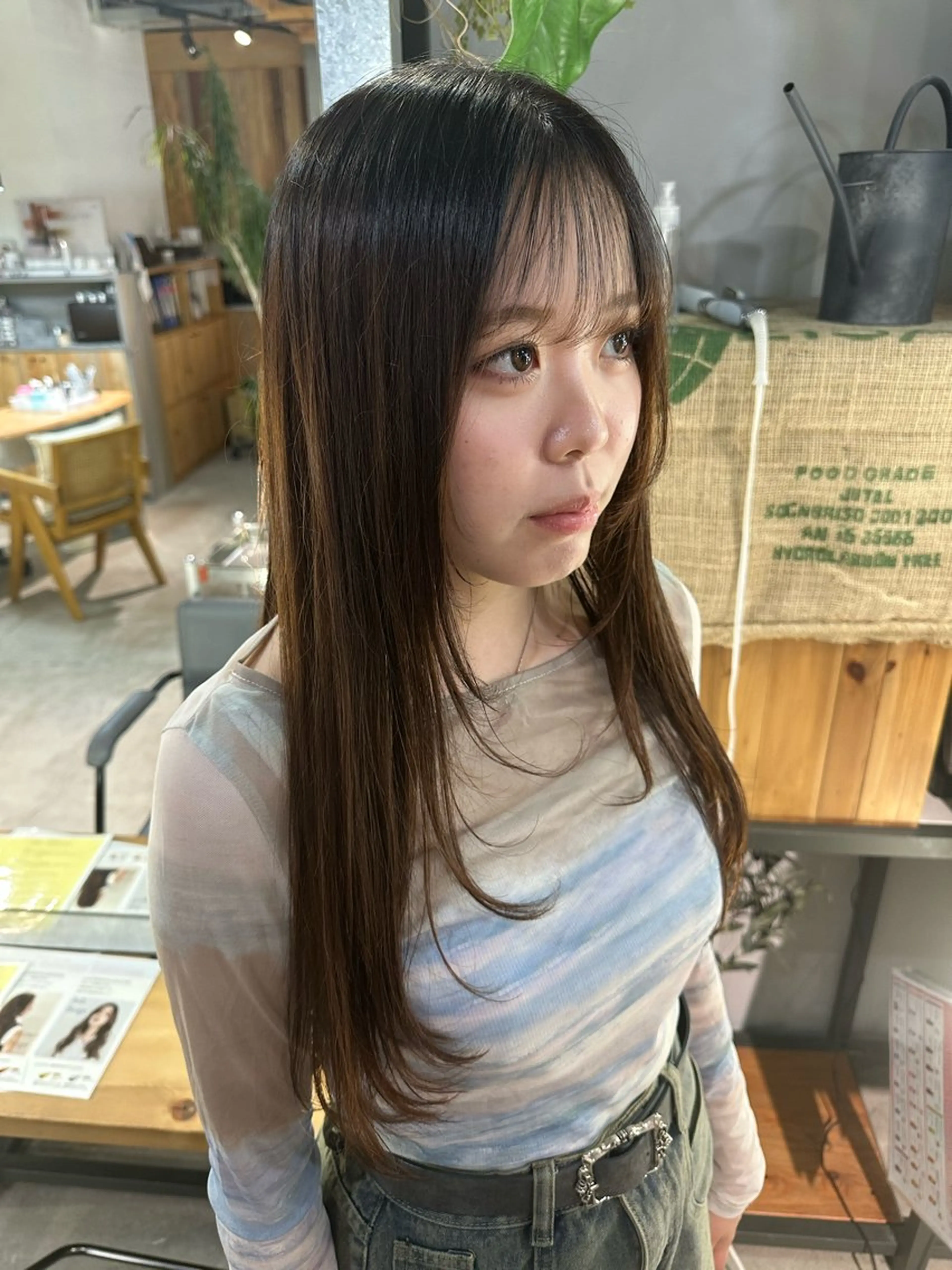 ロング ロングレイヤー レイヤーカット ロング 溜 一太のヘアスタイル