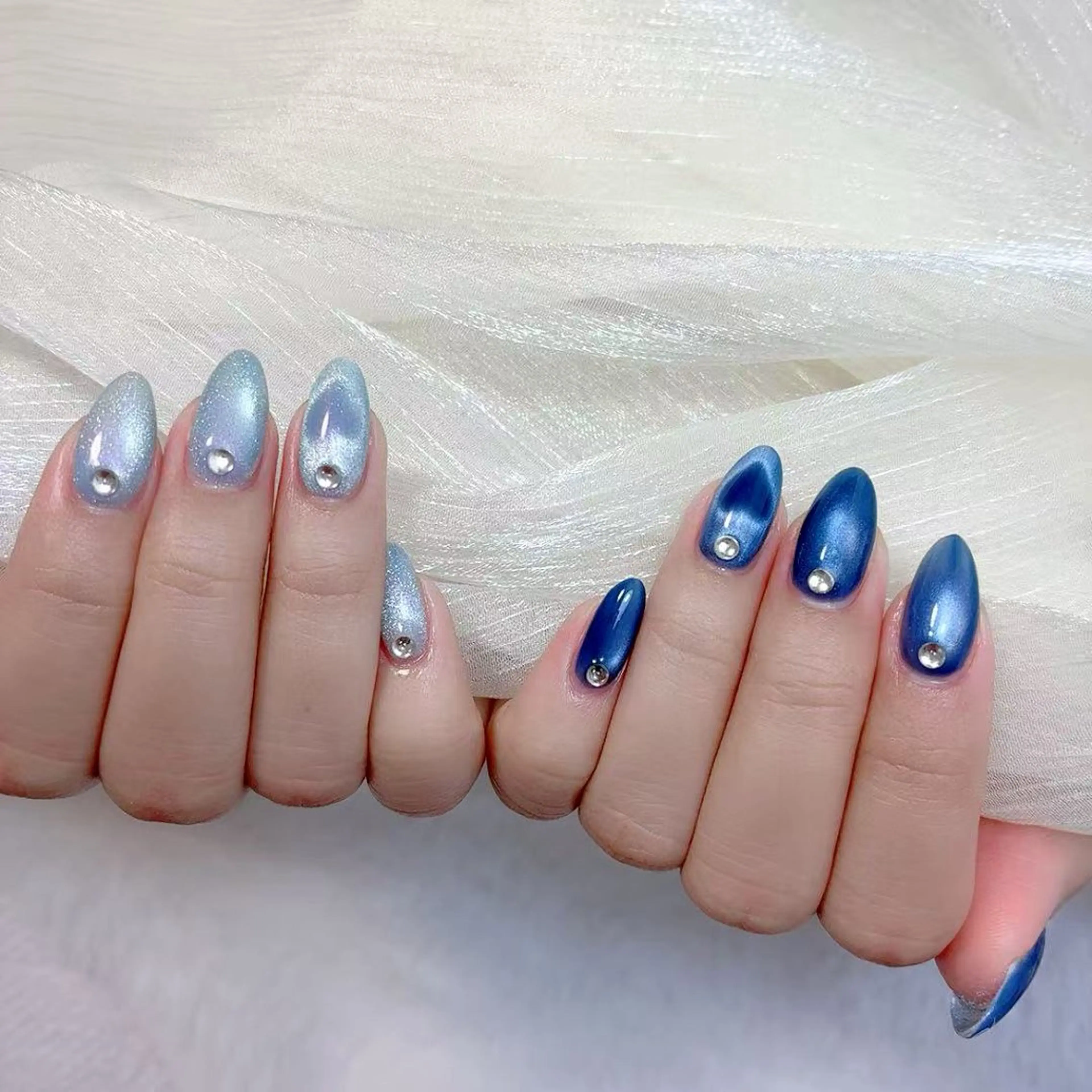 ネイル アニマル柄 チークネイル 成人式 フラッシュネイル フットネイル ハンドネイル 長さだし/持込/ ins風ネイル/Umのネイルデザイン