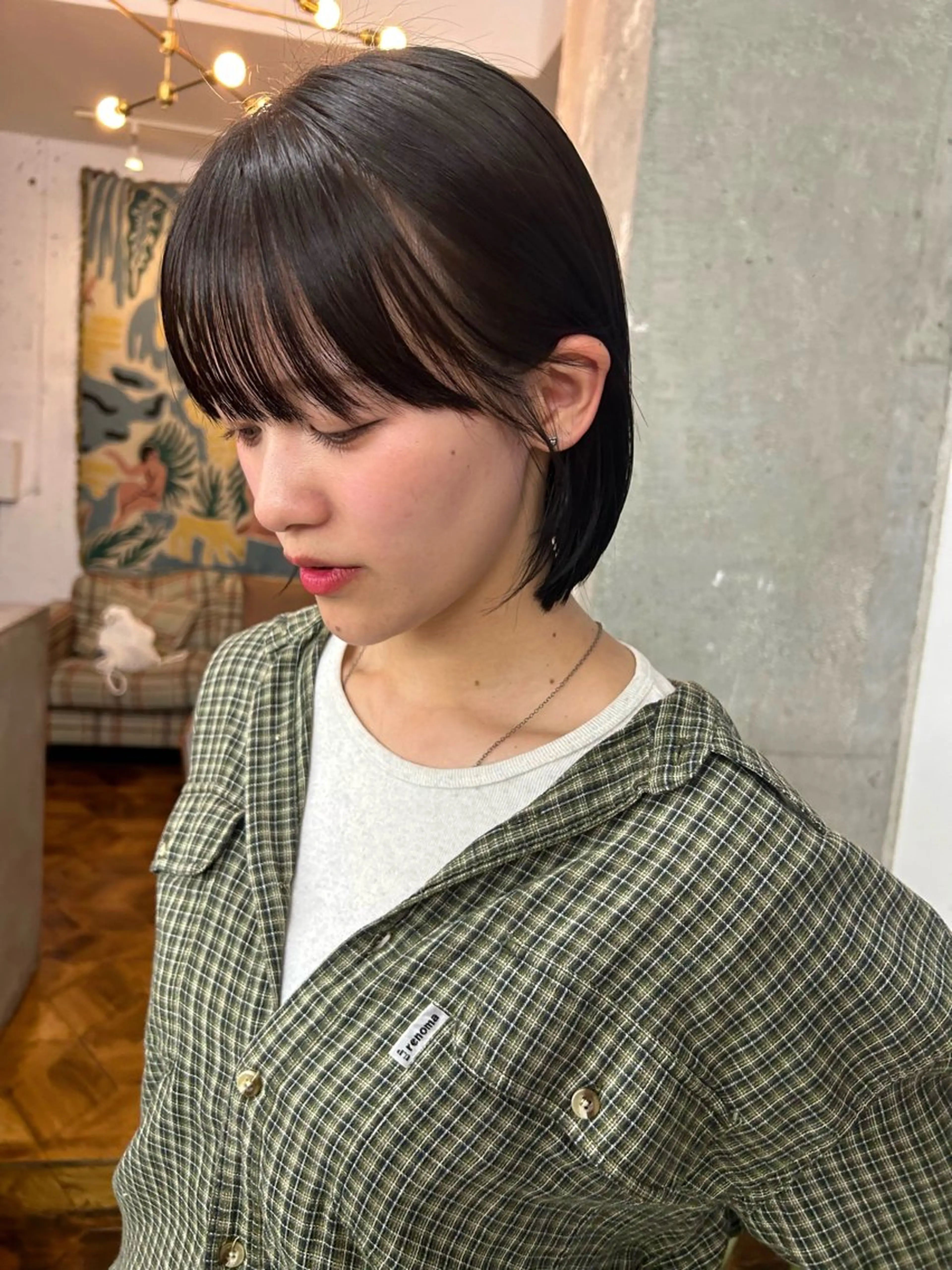 ミディアム ハシモトタケル🌿 ボブ/レイヤーカットのヘアスタイル