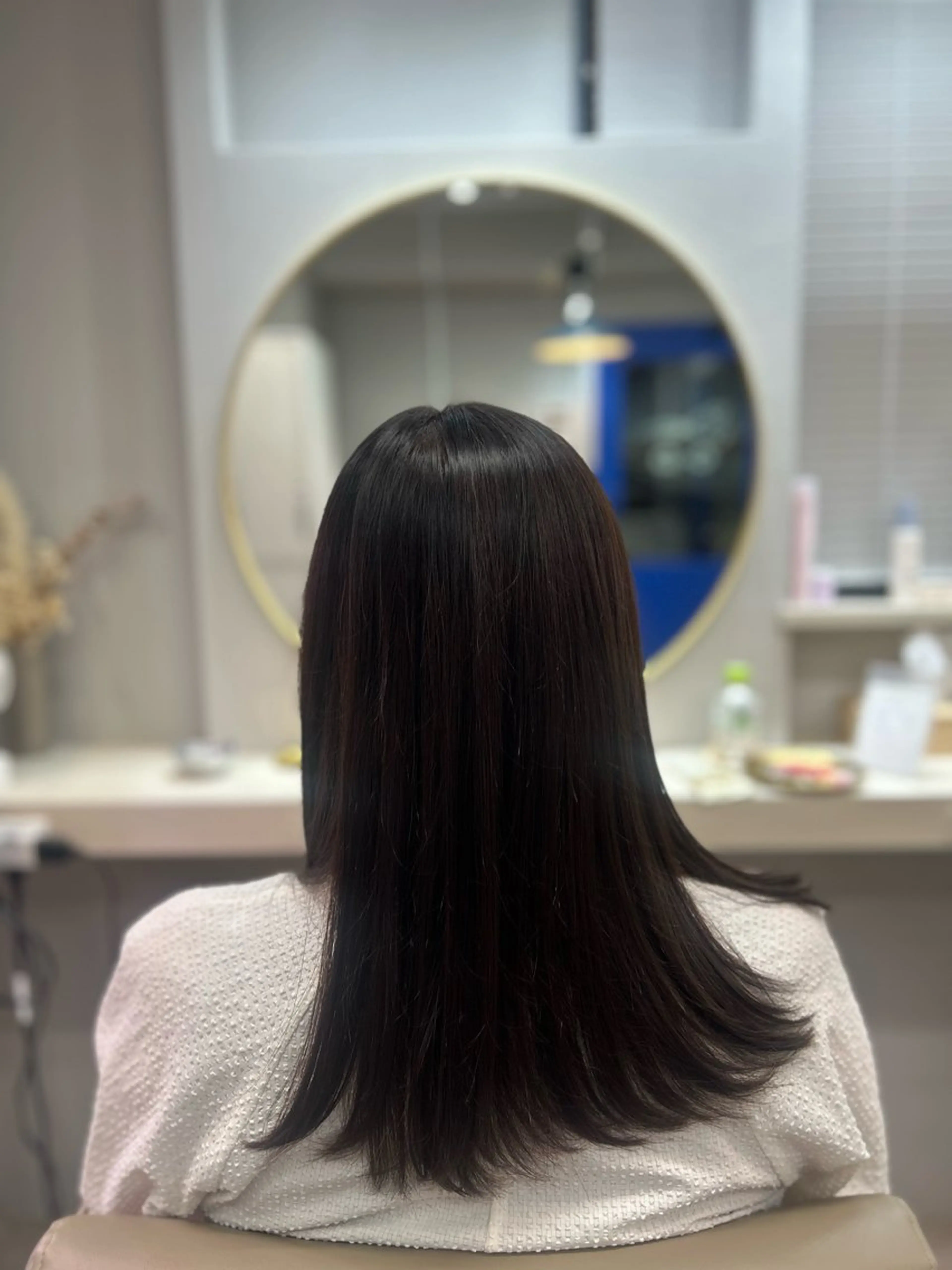 セミロング カット トリートメント 池田 太一のヘアスタイル