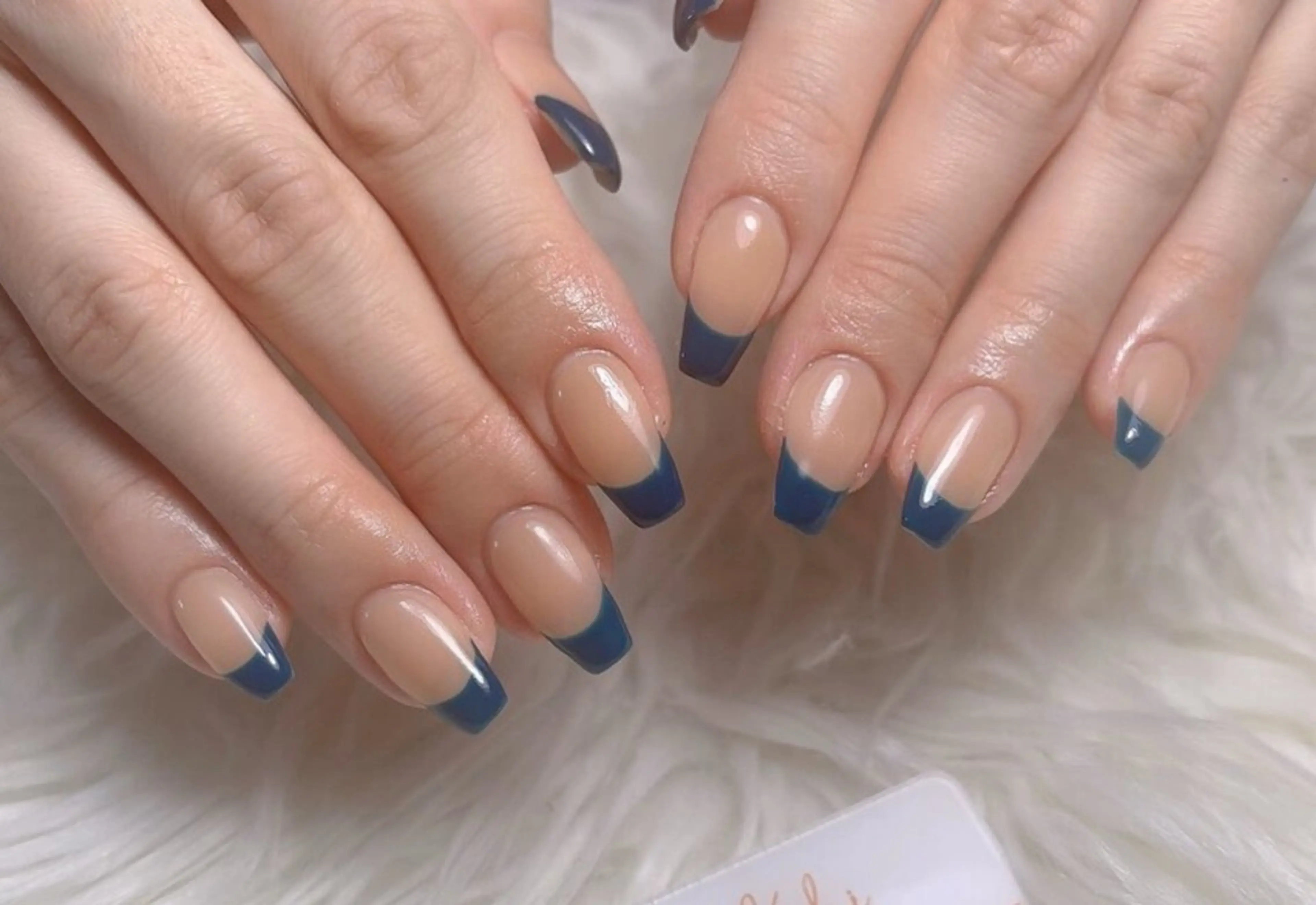 ネイル アートネイル フレンチネイル ジェルネイル グラデーション 韓国ネイル 村中 ハナのネイルデザイン