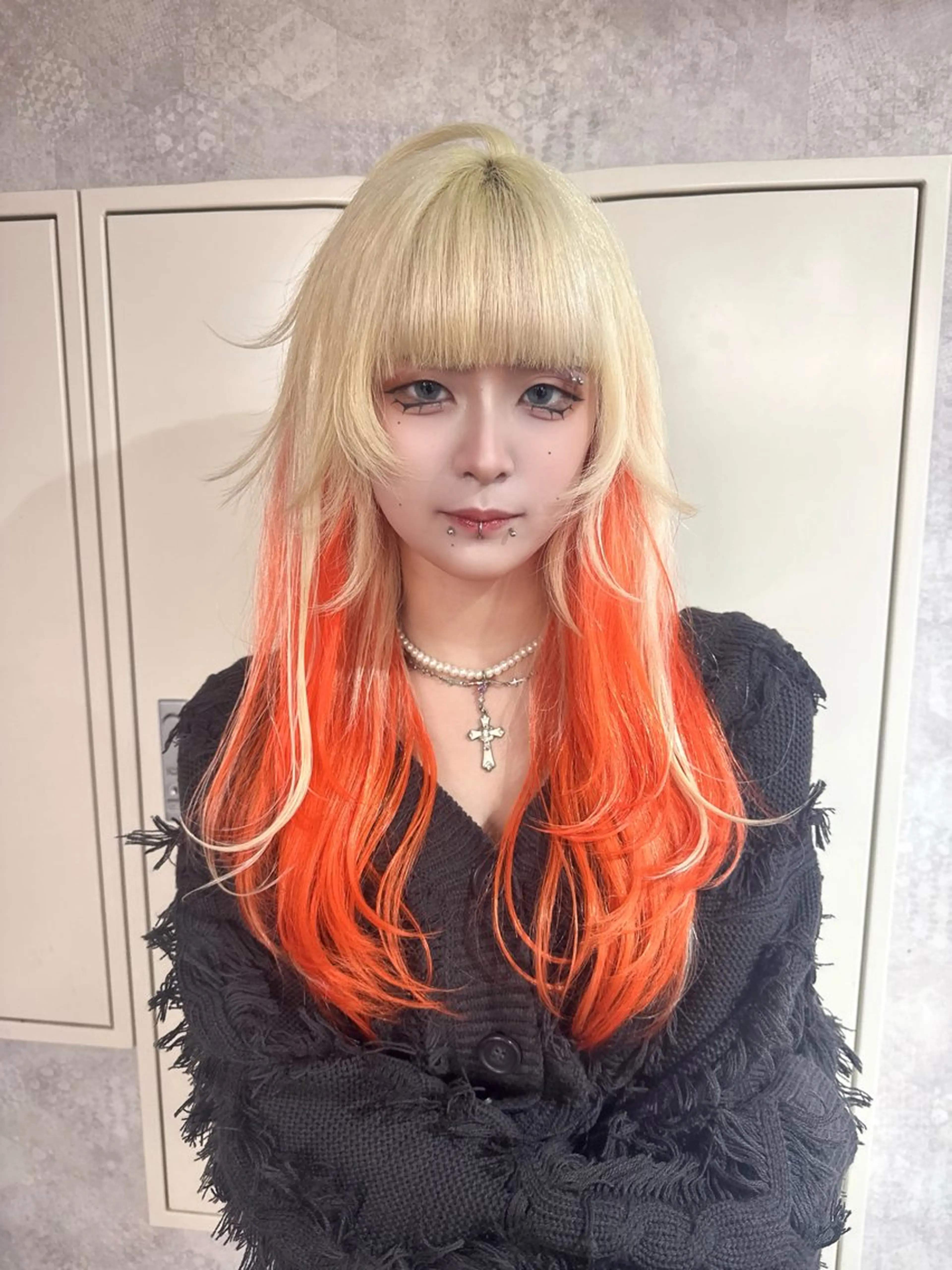 ロング カラー ヘアアレンジ 💍絶対に可愛く💍 履歴修正SAKI🐰のヘアスタイル