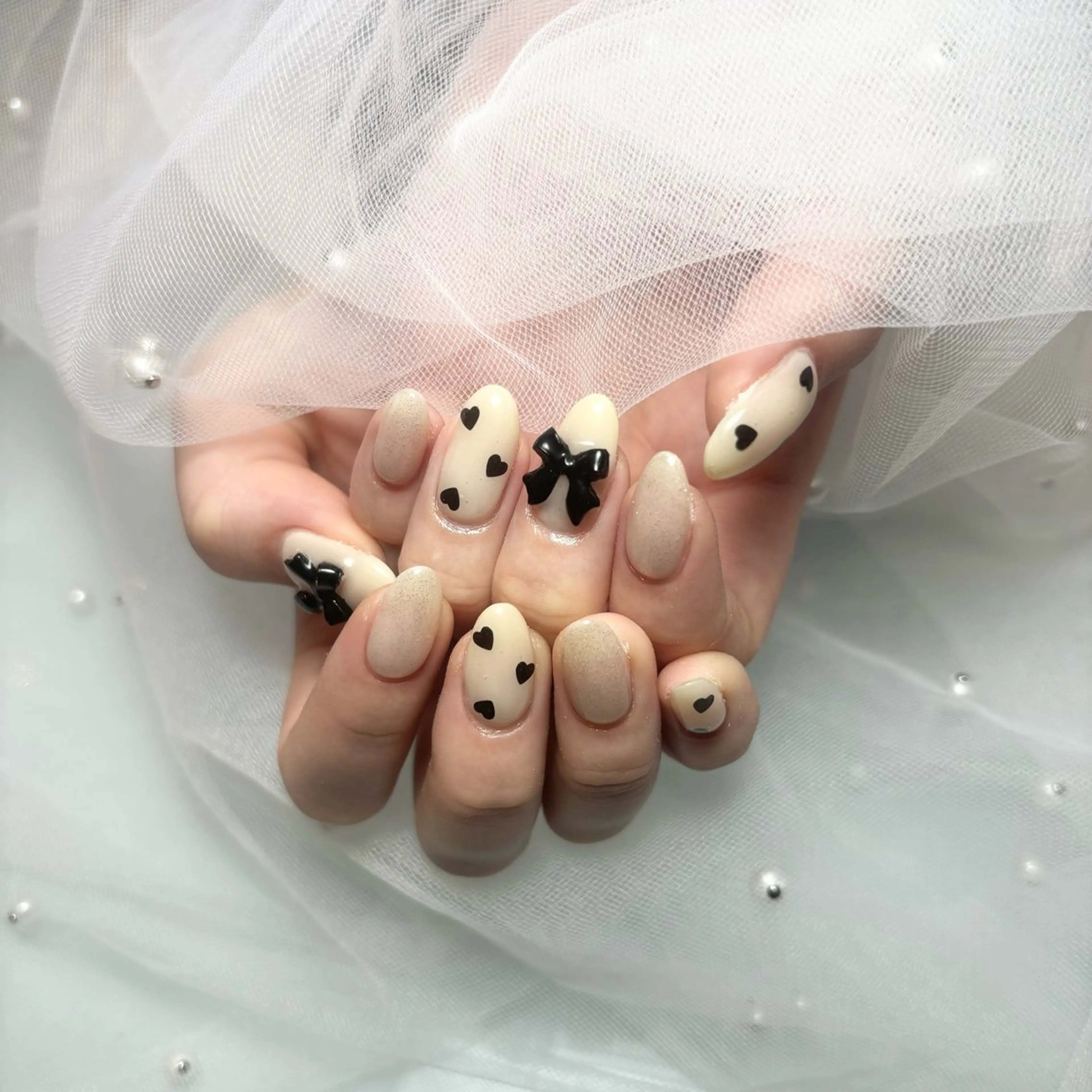 ネイル ハンドネイル ୨୧ mio୨୧のネイルデザイン