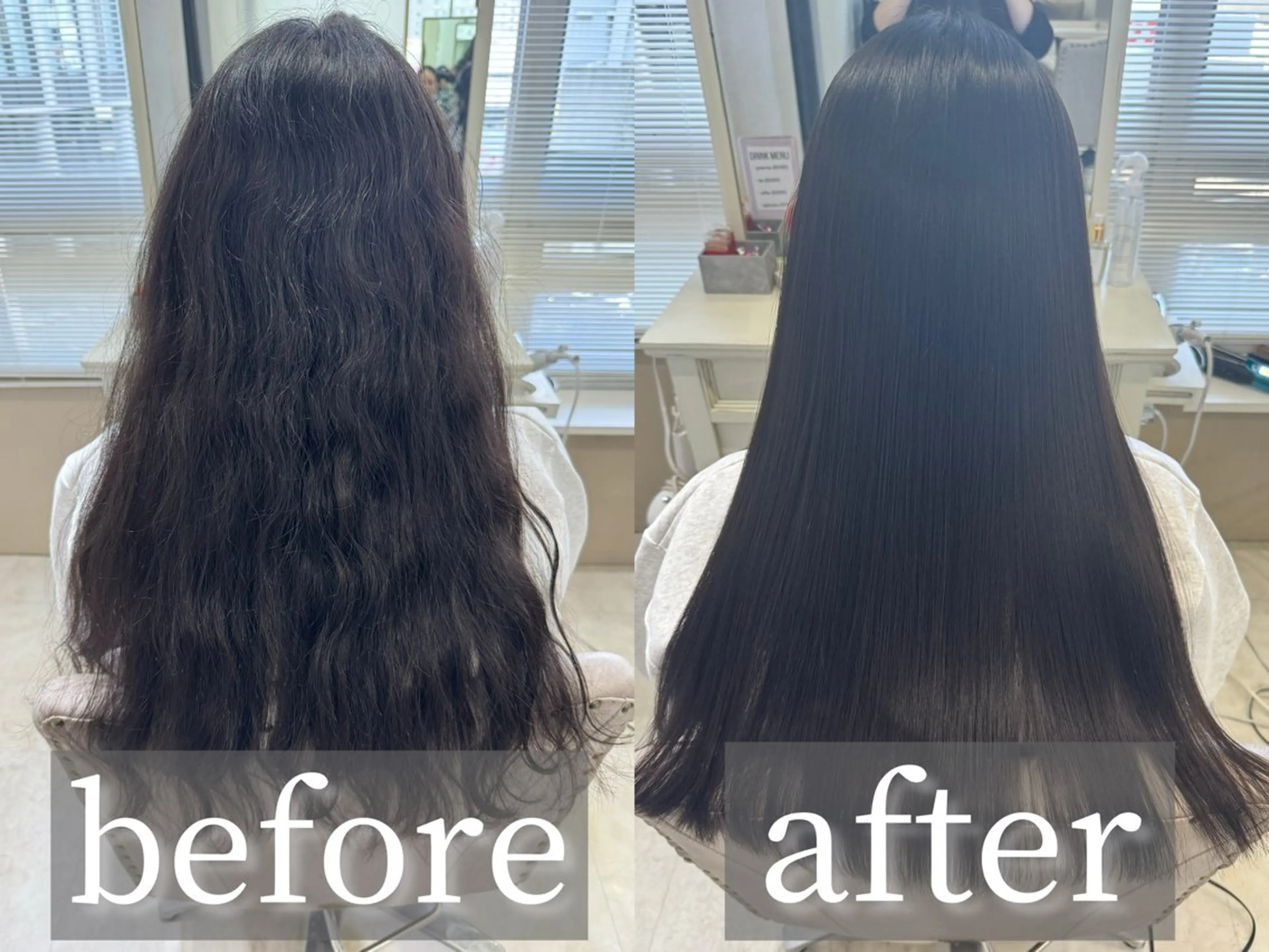 ロング カット 縮毛矯正 トリートメント 髪質改善×縮毛矯正 Core 片山健太のヘアスタイル