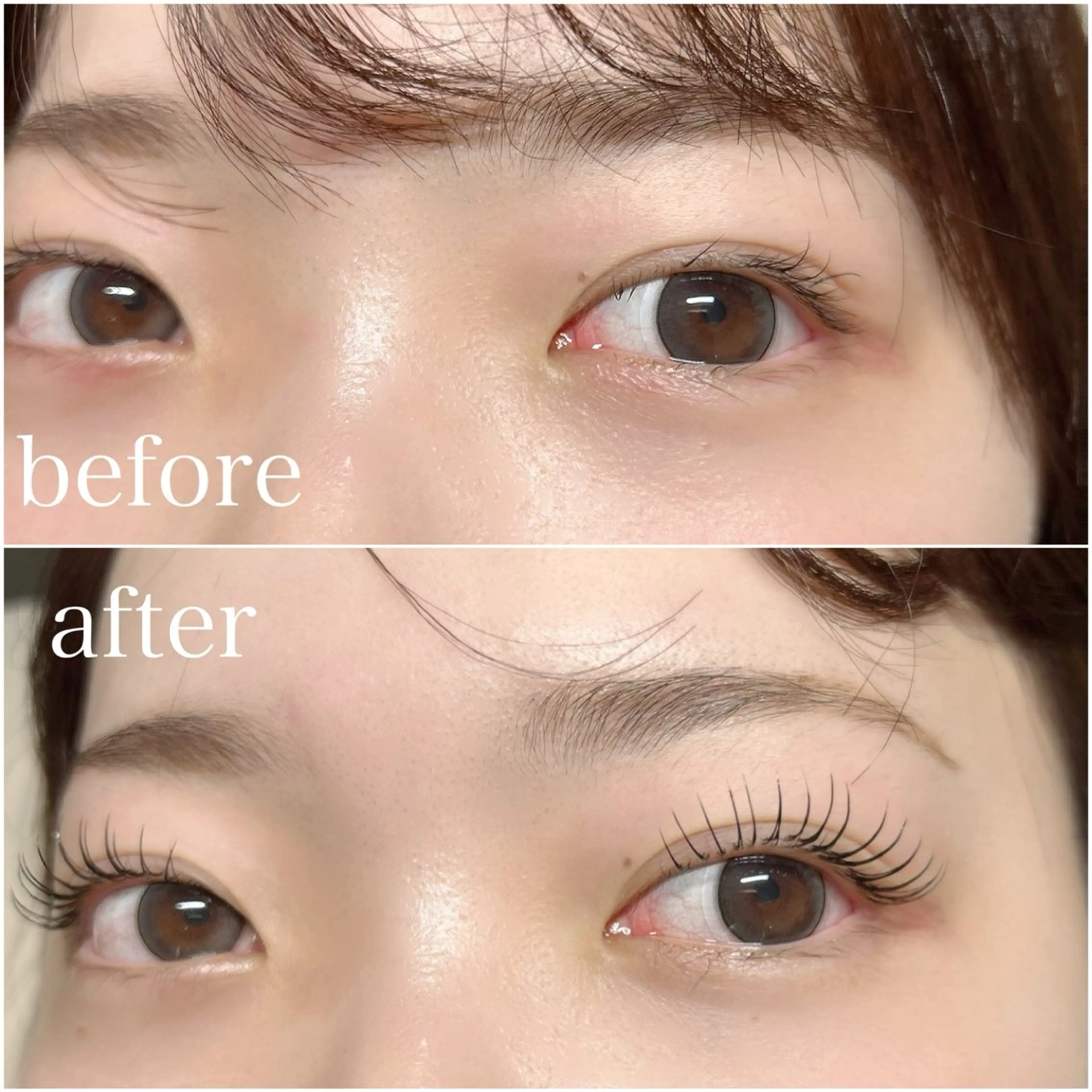 好評！🧊お試しLEDエクステパーマ🧊フラットラッシュ100本+ラッシュリフトの写真