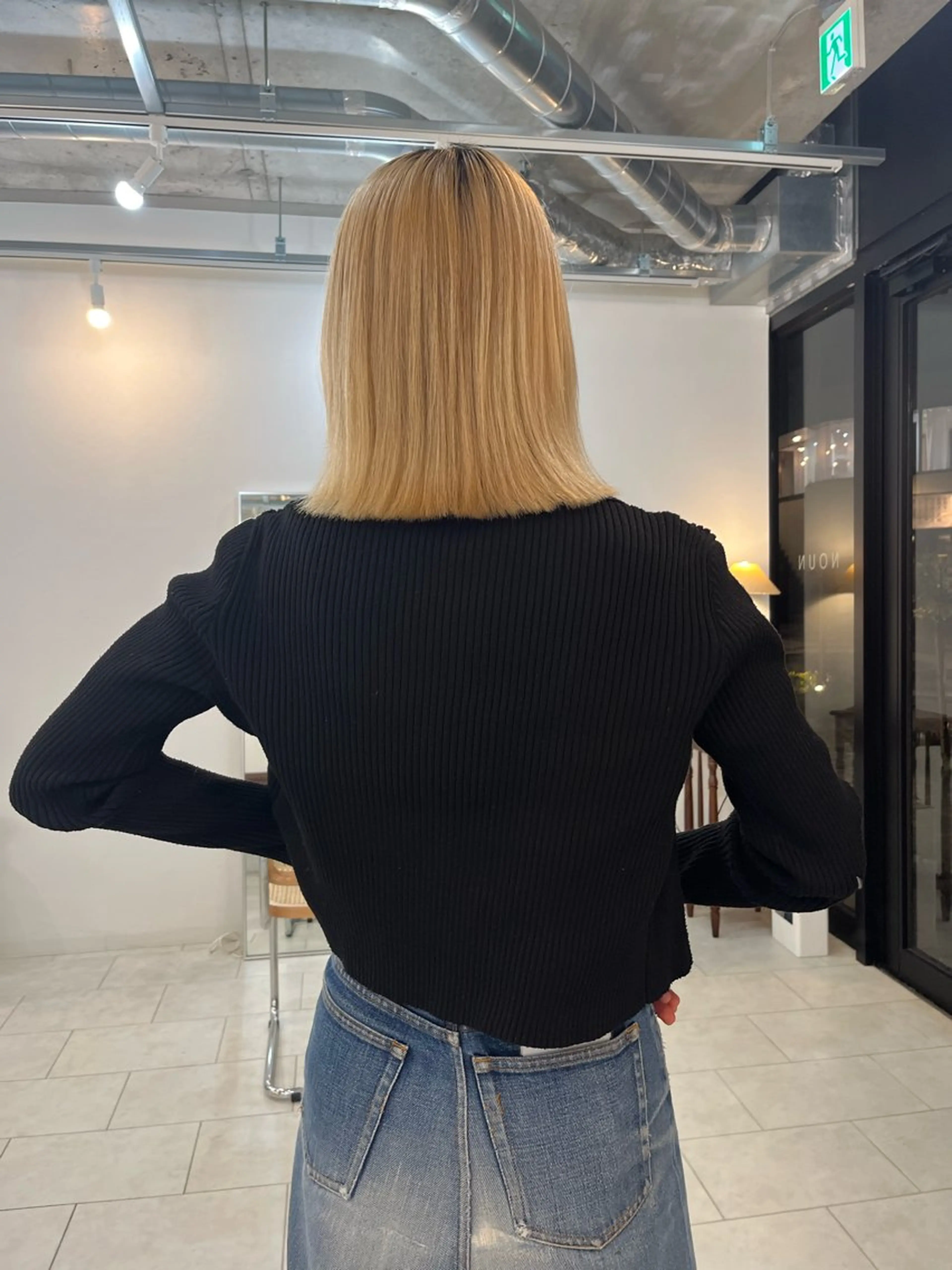 ショート カット NOUN所属・eri kinjoのヘアスタイル