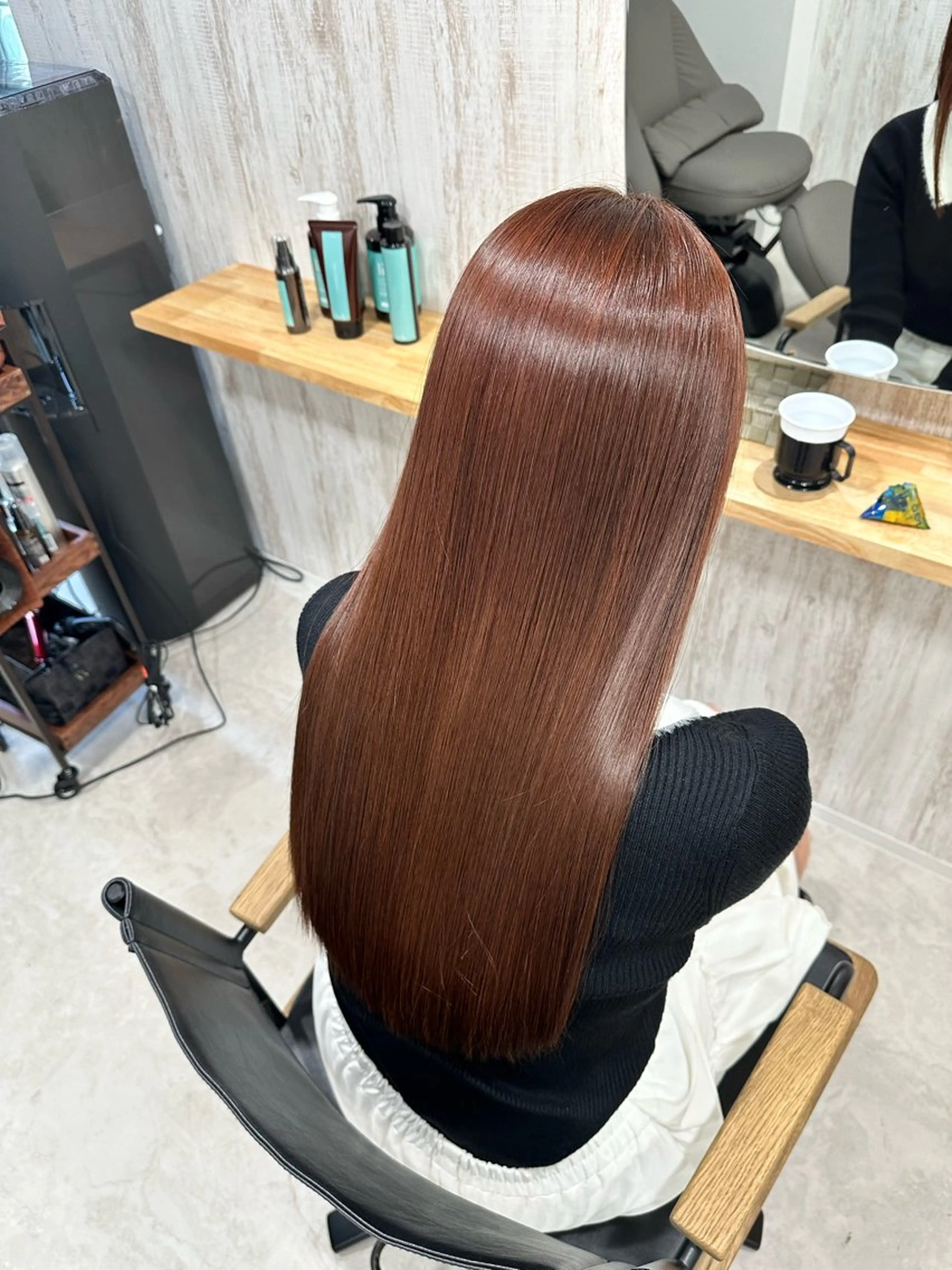 ロング 髪質改善 トリートメント カット ヘアカラー トリートメント 鈴木 悠平のヘアスタイル