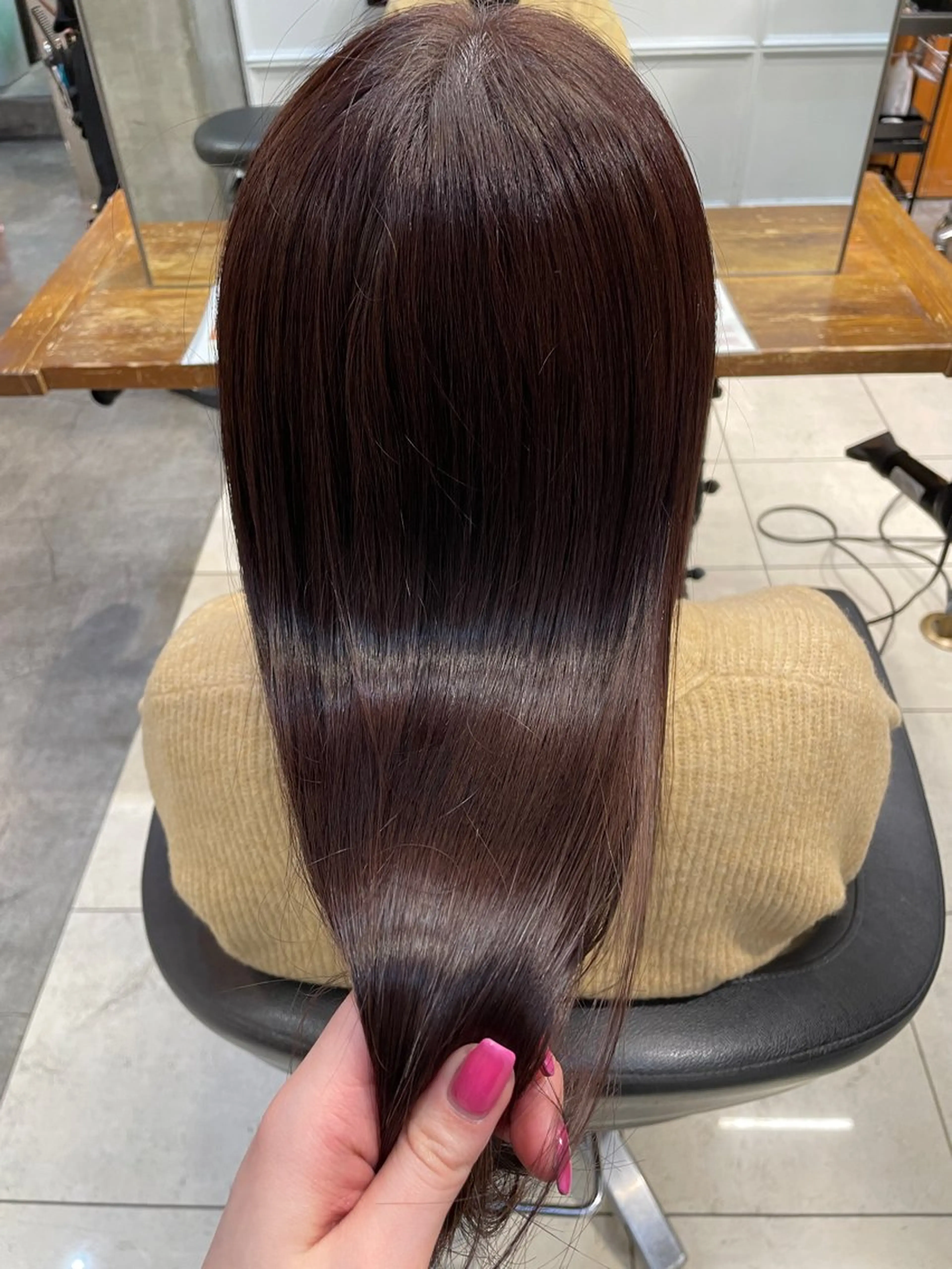 カラー カット 縮毛矯正 ルカ/ ニュアンスヘアのヘアスタイル