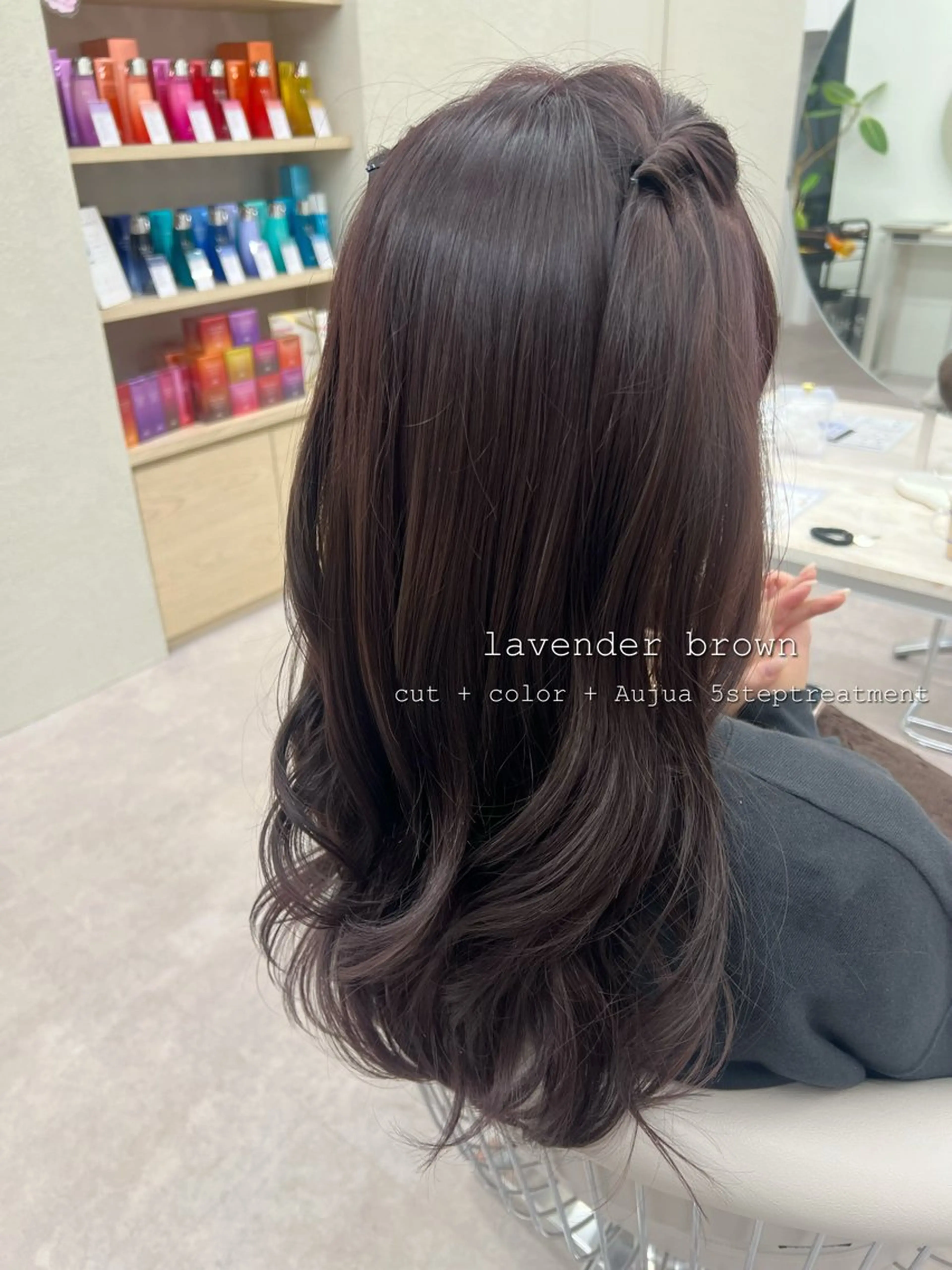 ロング カラー ベージュカラー 透明感カラー ハイライトカラー ハイライト カット ヘアカラー トリートメント 美髪矯正/髪質改善/ 艶髪🤍伊藤梨紗のヘアスタイル