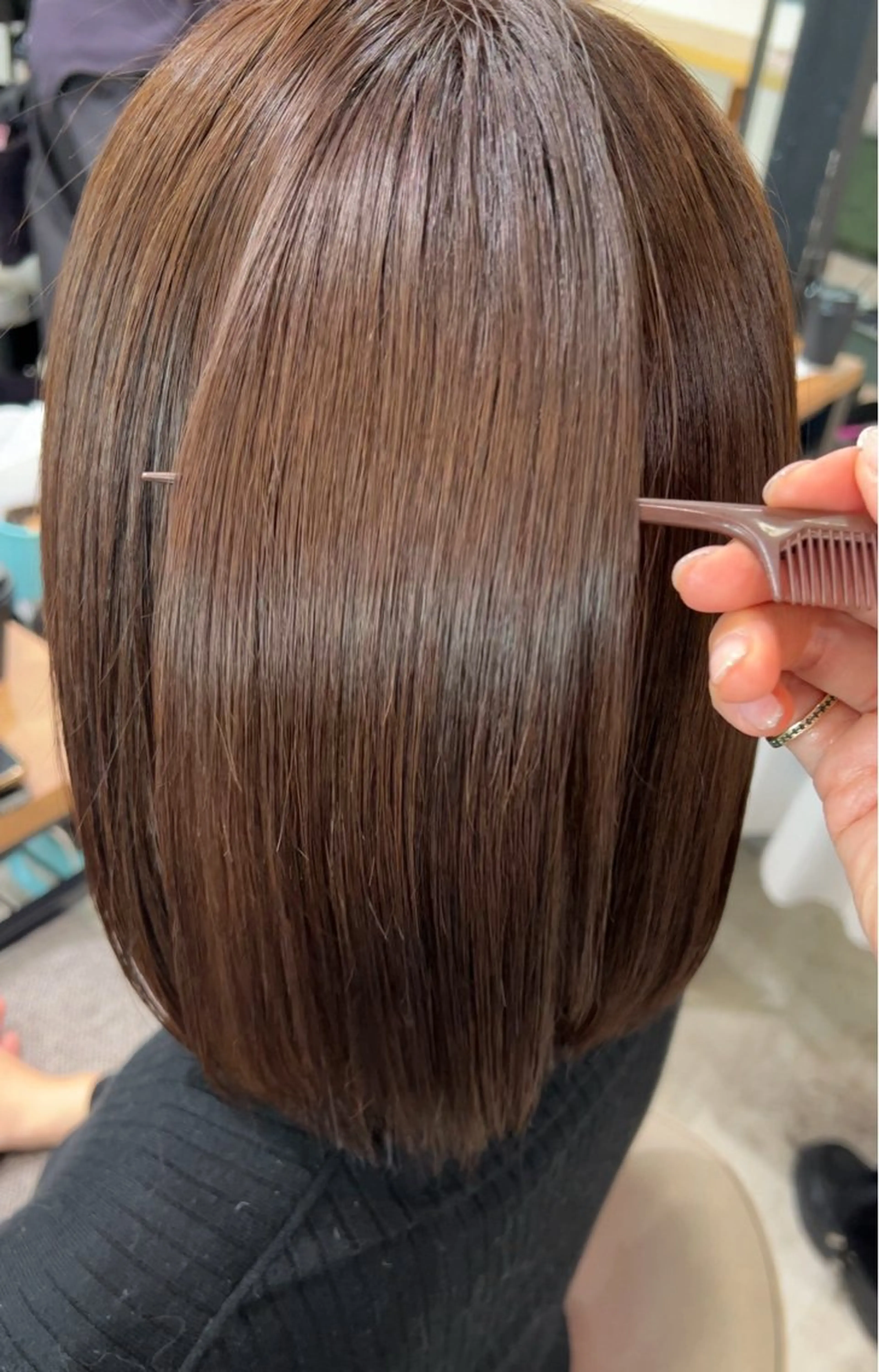 【🌧縮毛矯正🌧】うねりやボリューム、癖が気になる方へ🤍の写真