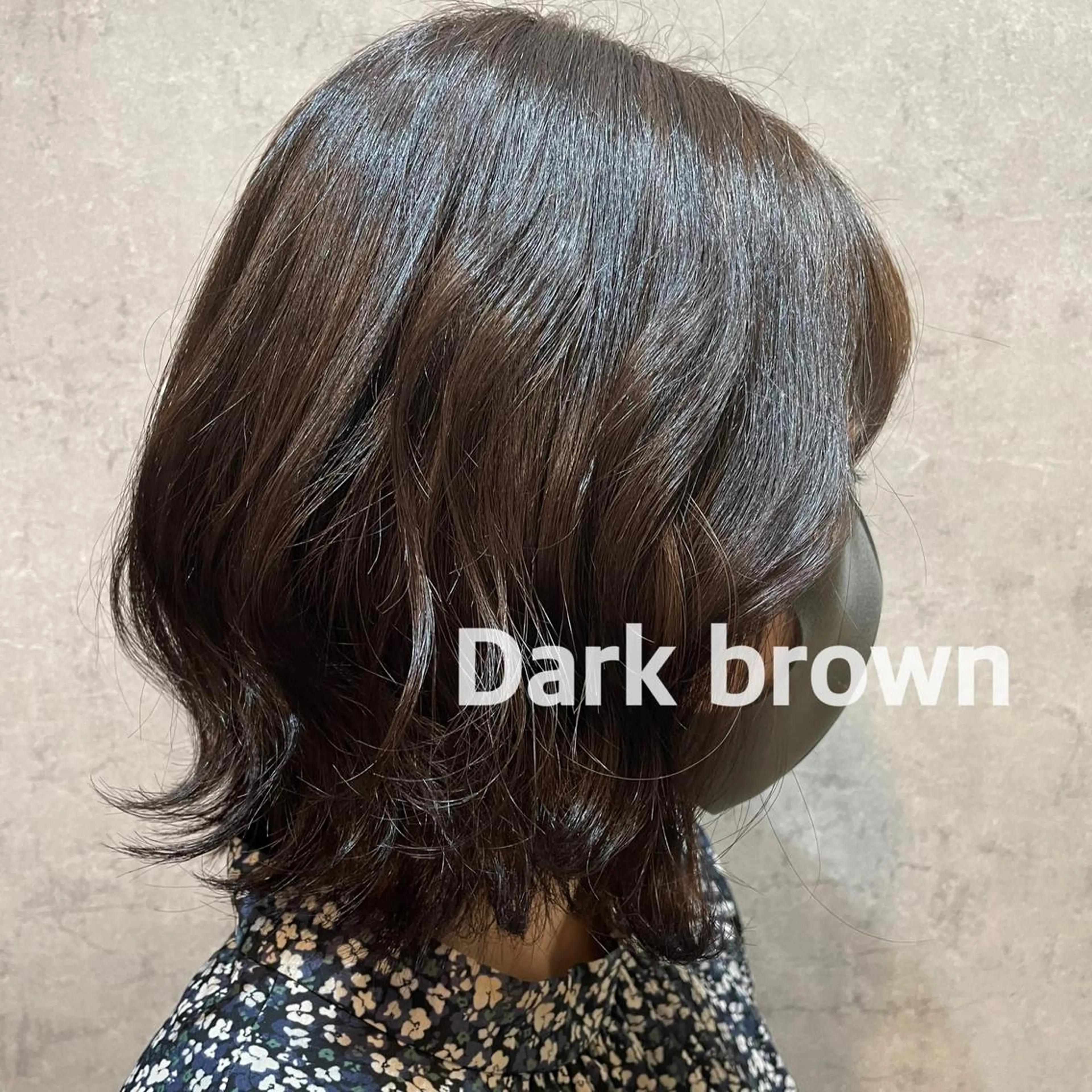 ミディアム カラー ヘアカラー いいの ひかりのヘアスタイル