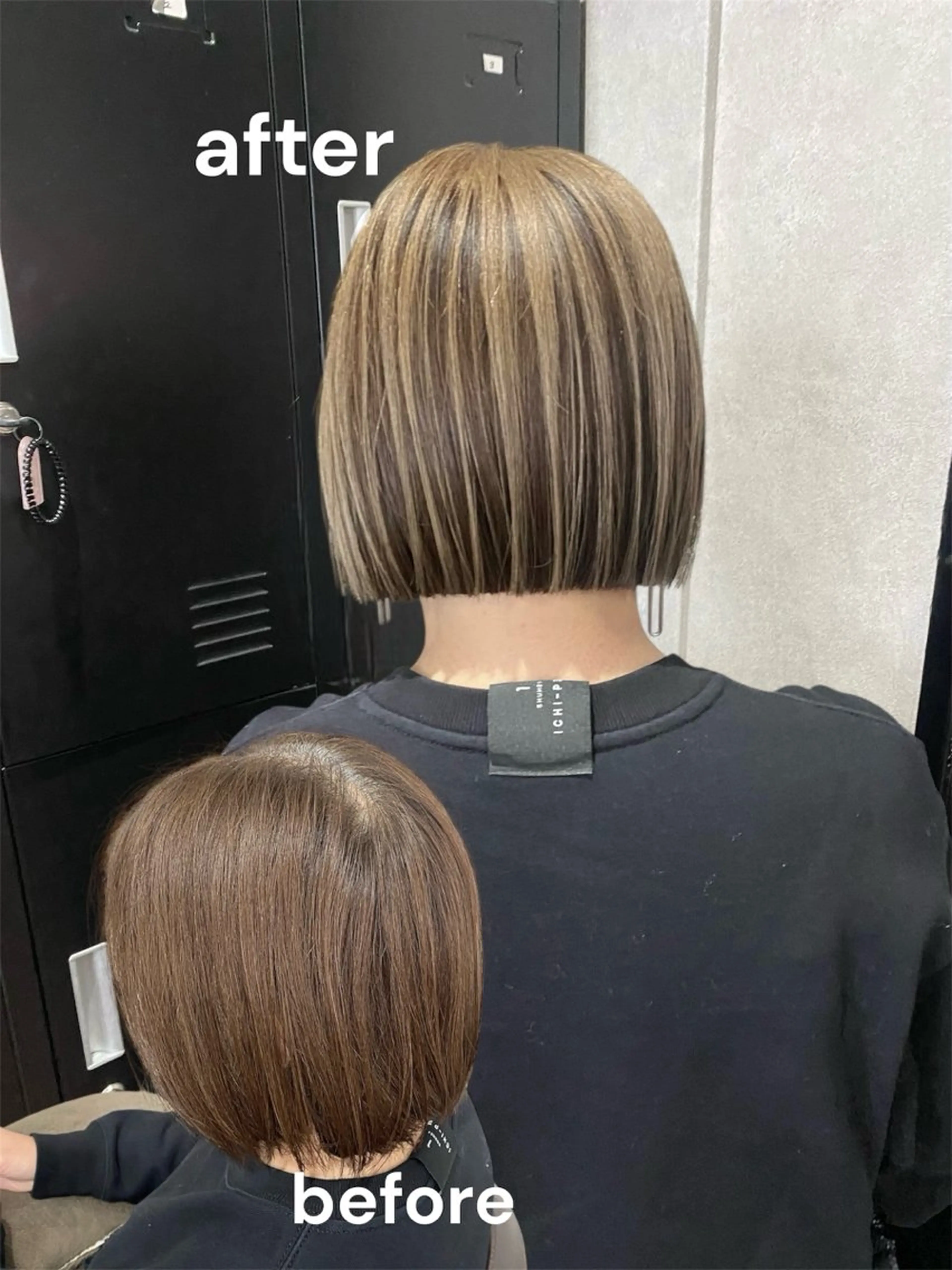 ミディアム カット ヘアカラー _White所属・ＳＨＩ ＺＵのヘアスタイル