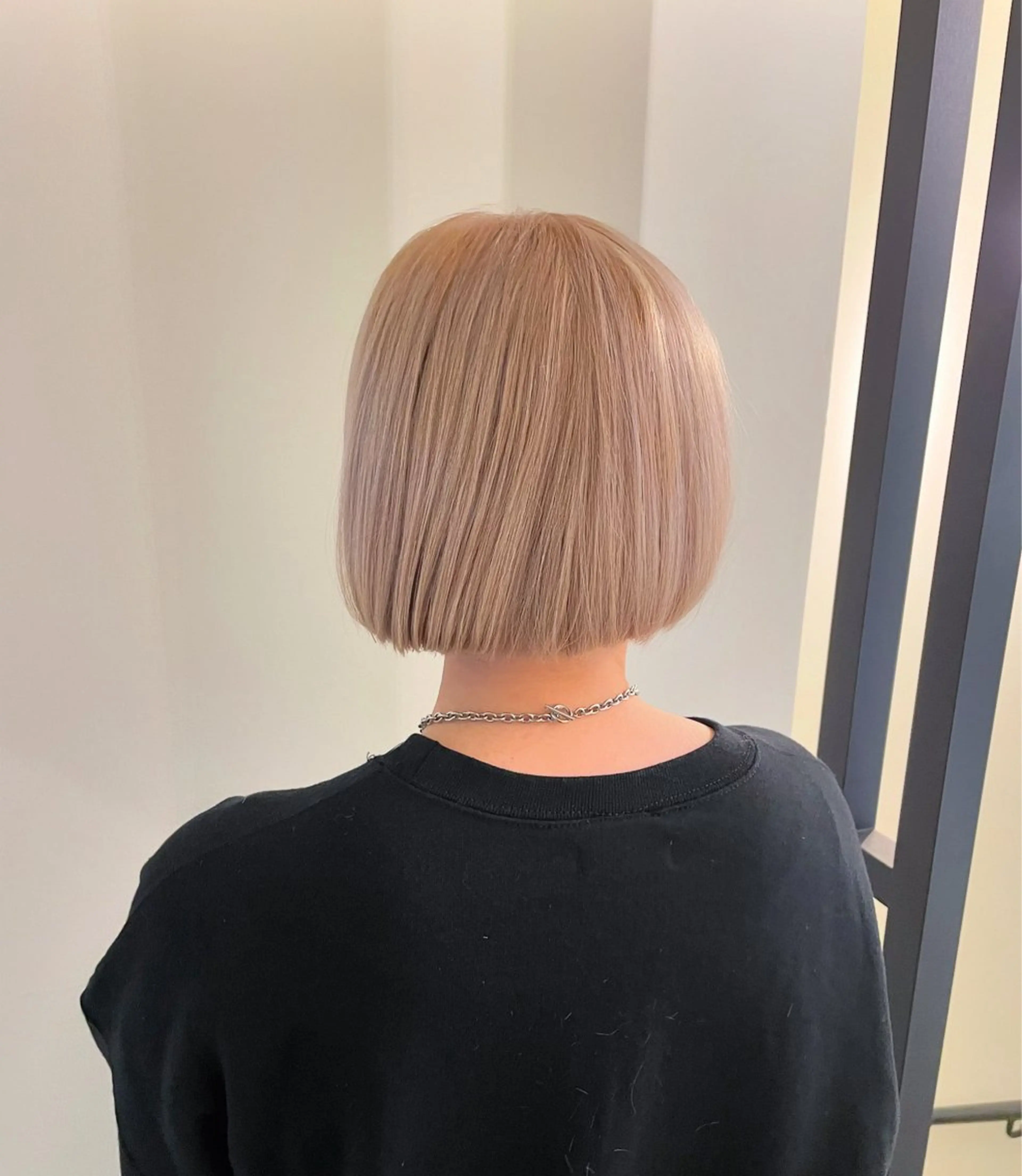 ショート カラー ボブ カット ニュアンスカラー🫧 加納のヘアスタイル