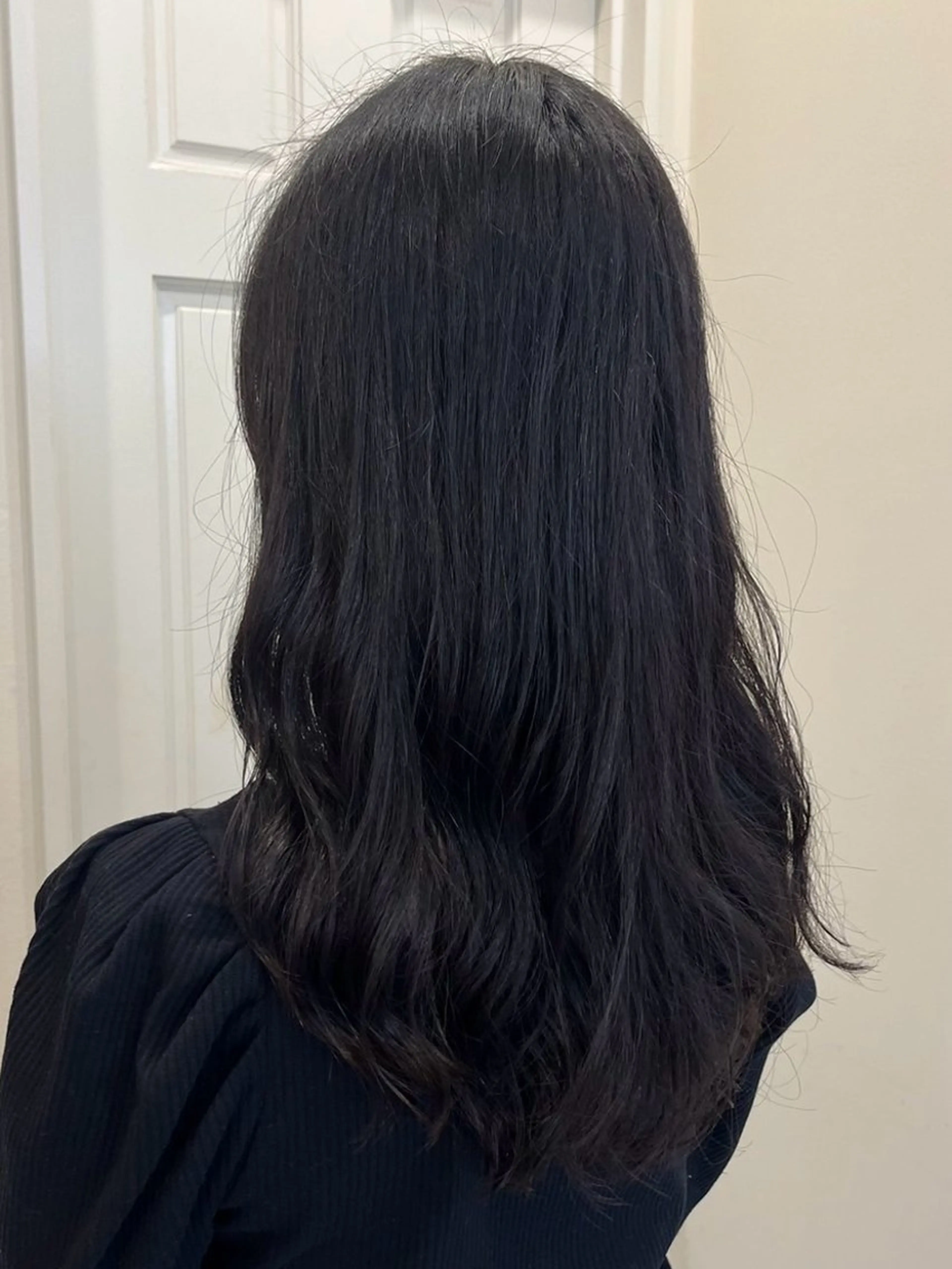 ロング パーマ カット パーマ よこやま なぎさのヘアスタイル