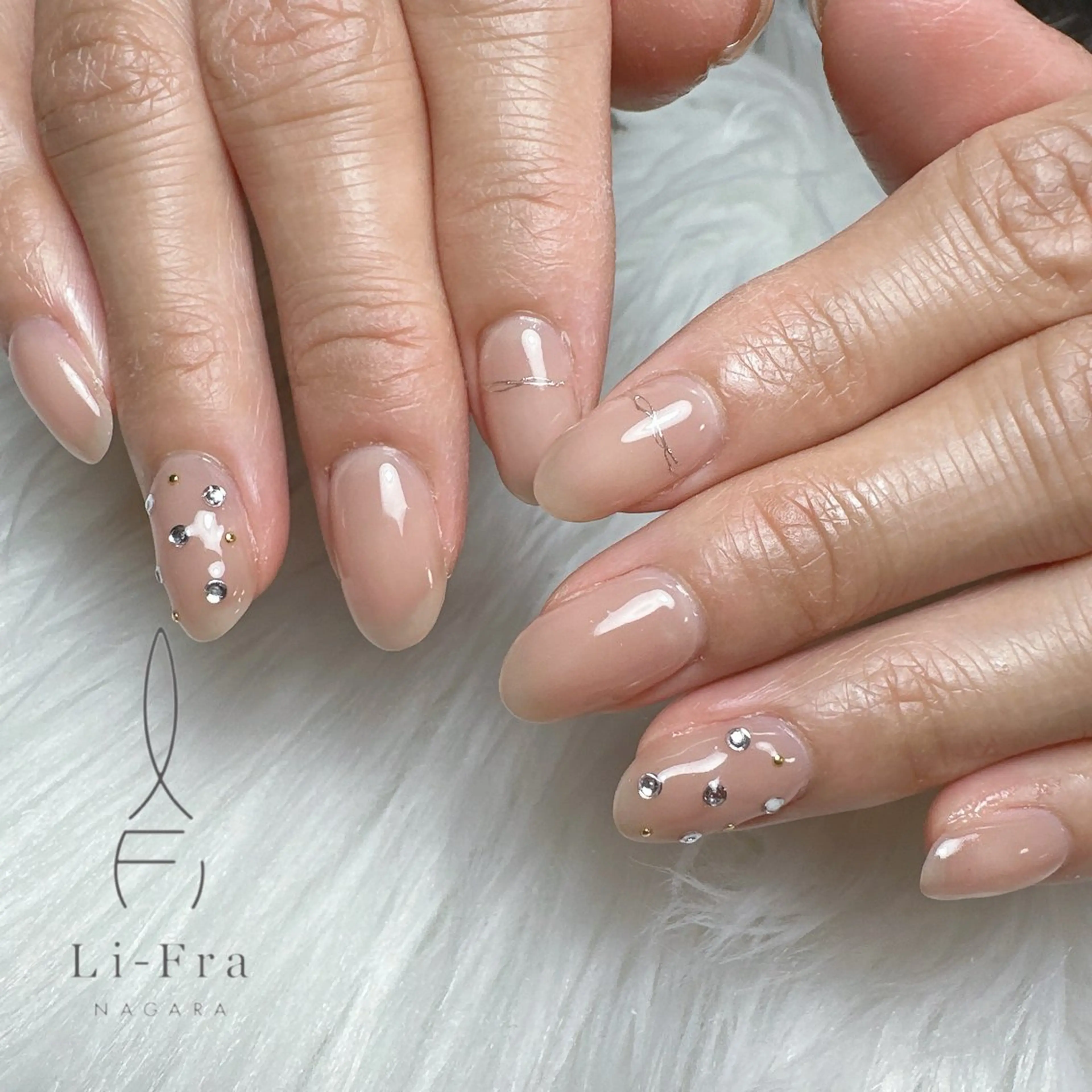 ネイル ハンドネイル li-fra RINAのネイルデザイン