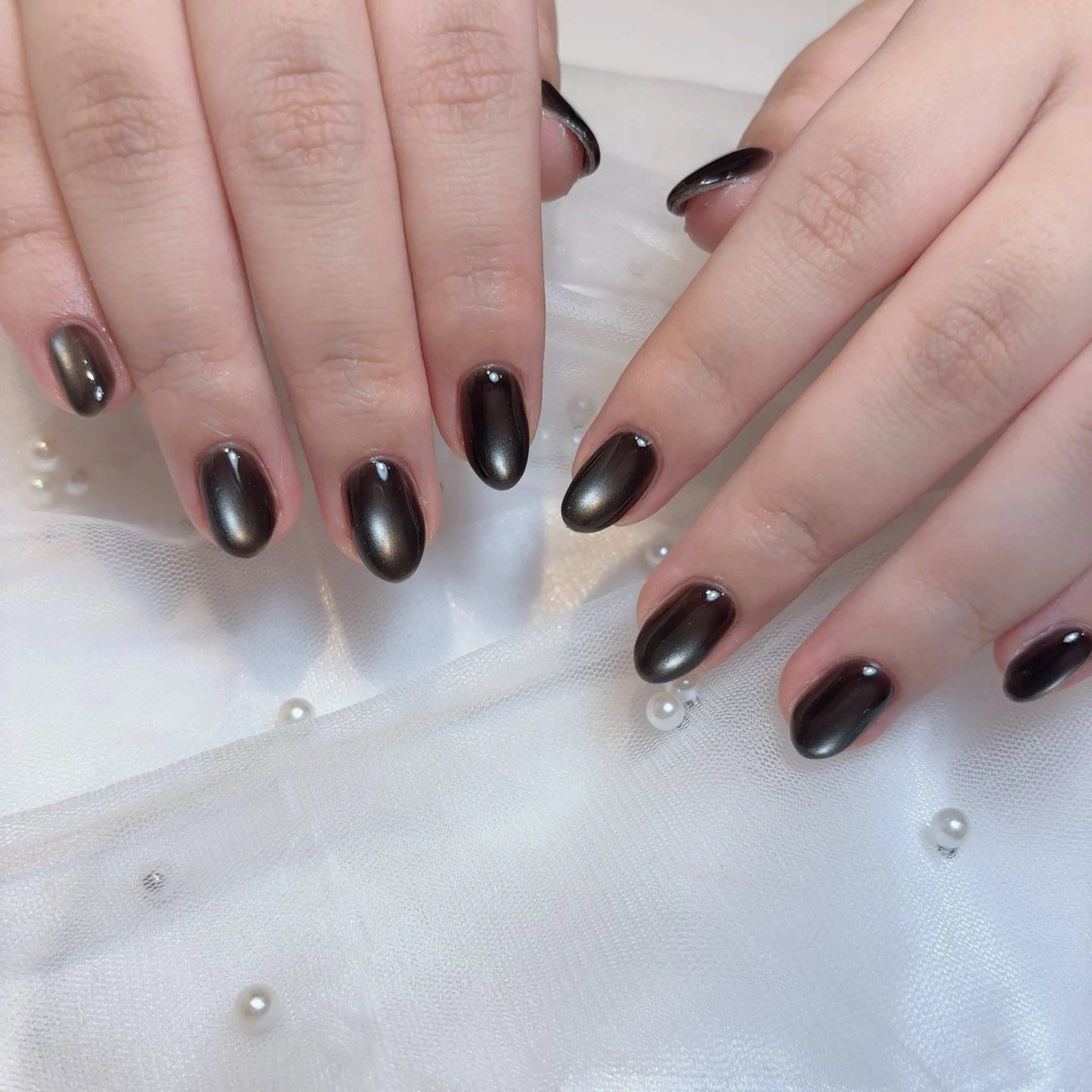 ショート メンズ ハンドネイル she nail studio所属・ワンホンネイル ♥パラジェル取扱店のネイルデザイン