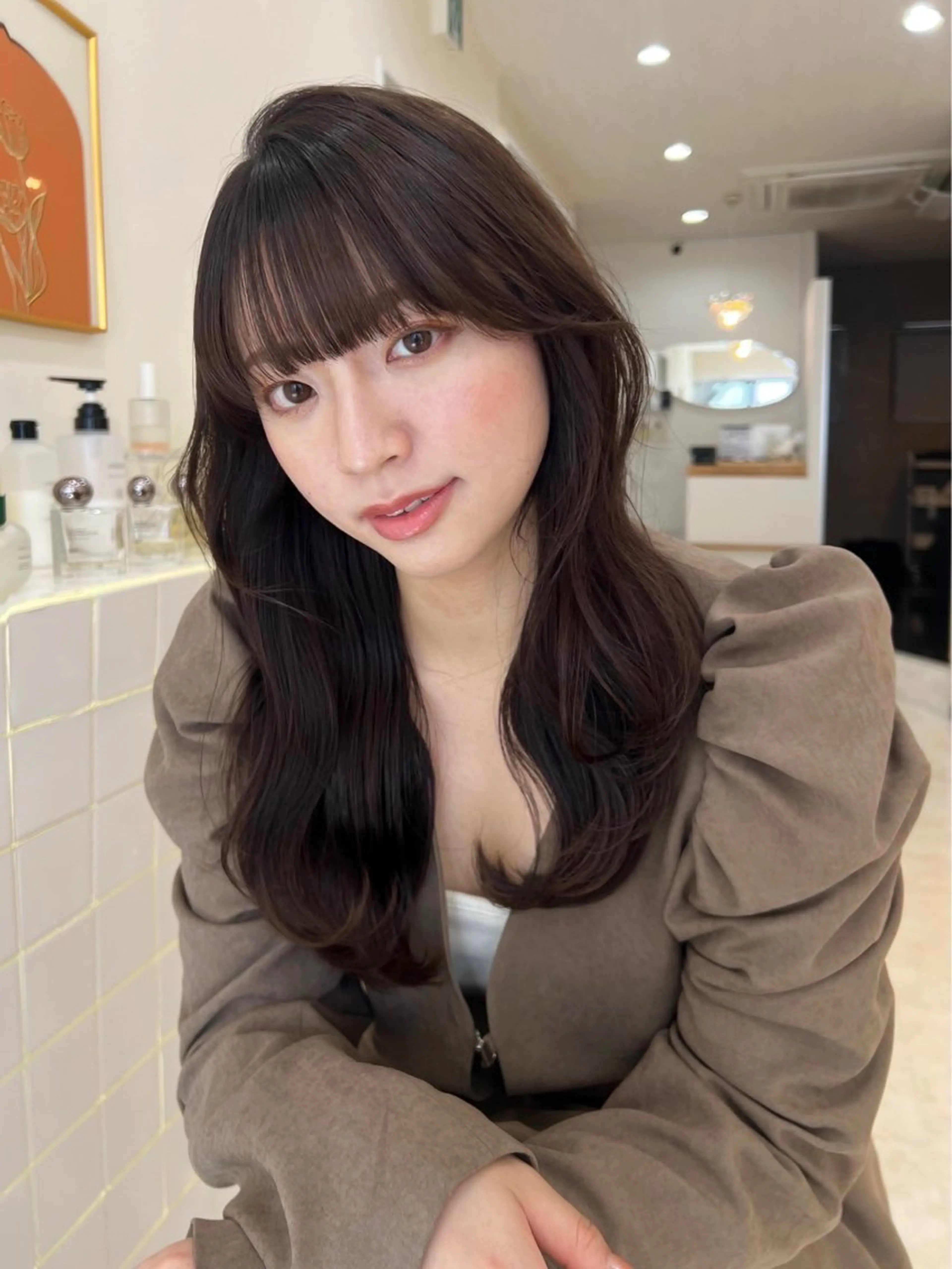 カット＋次世代韓国風デジタルパーマ/残臭除去付きの写真