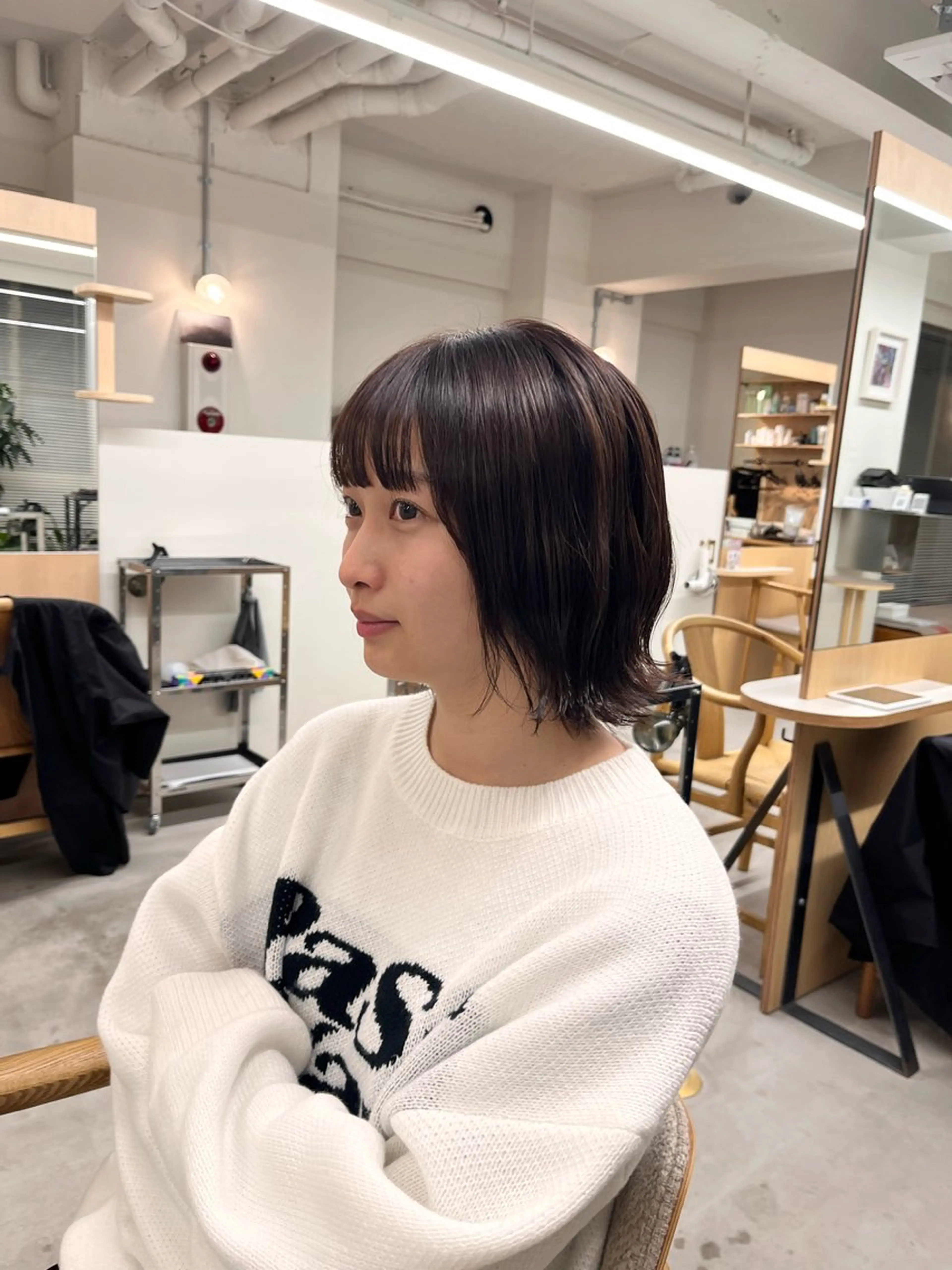 ショート カラー マミ🌱 ボブ/津田沼のヘアスタイル