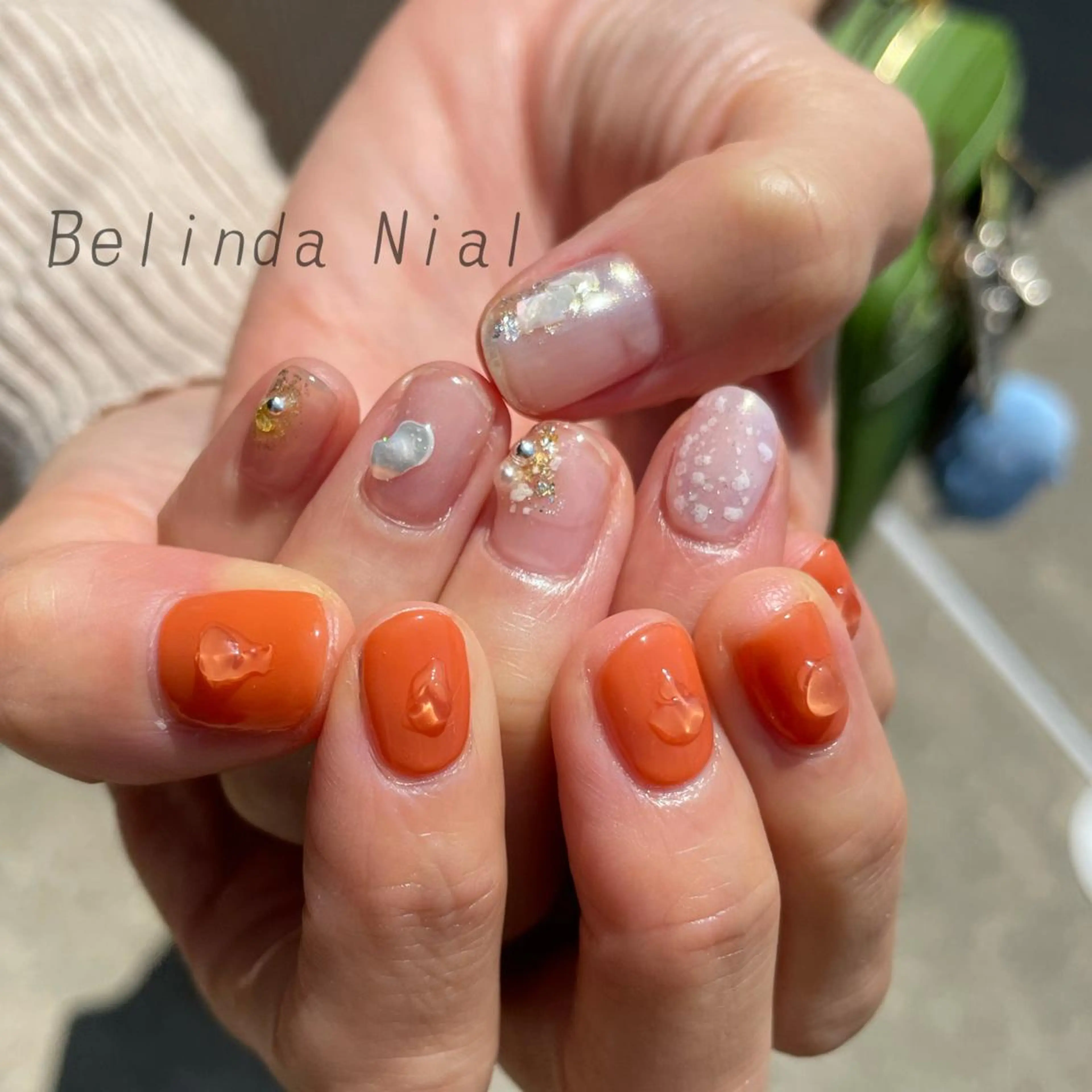 ネイル ハンドネイル フットネイル 竹本 愛のネイルデザイン