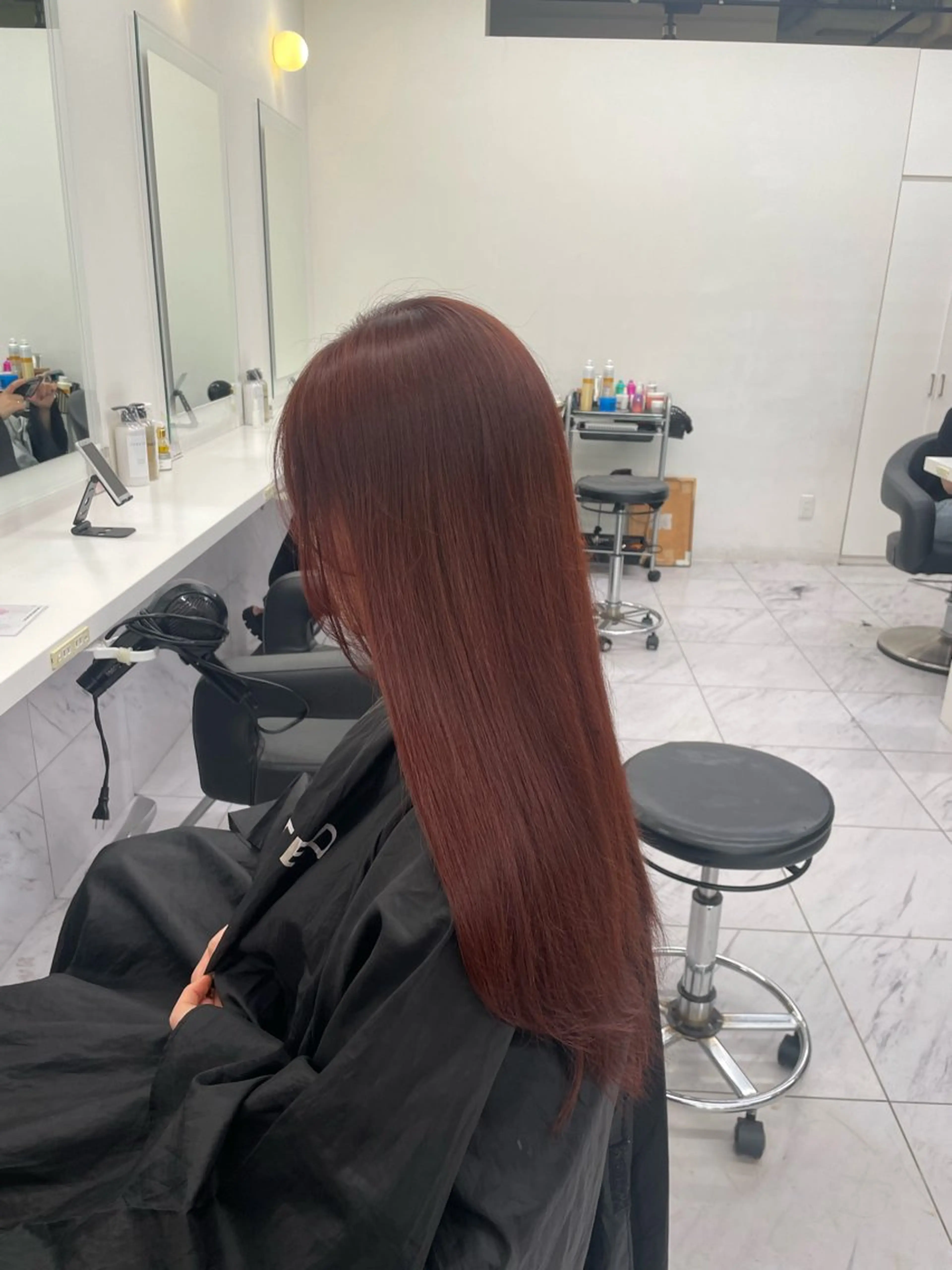 ロング カラー ヘアアレンジ ヘアカラー トリートメント ヘアセット 💗横浜美容室 💗HARUNAのヘアスタイル