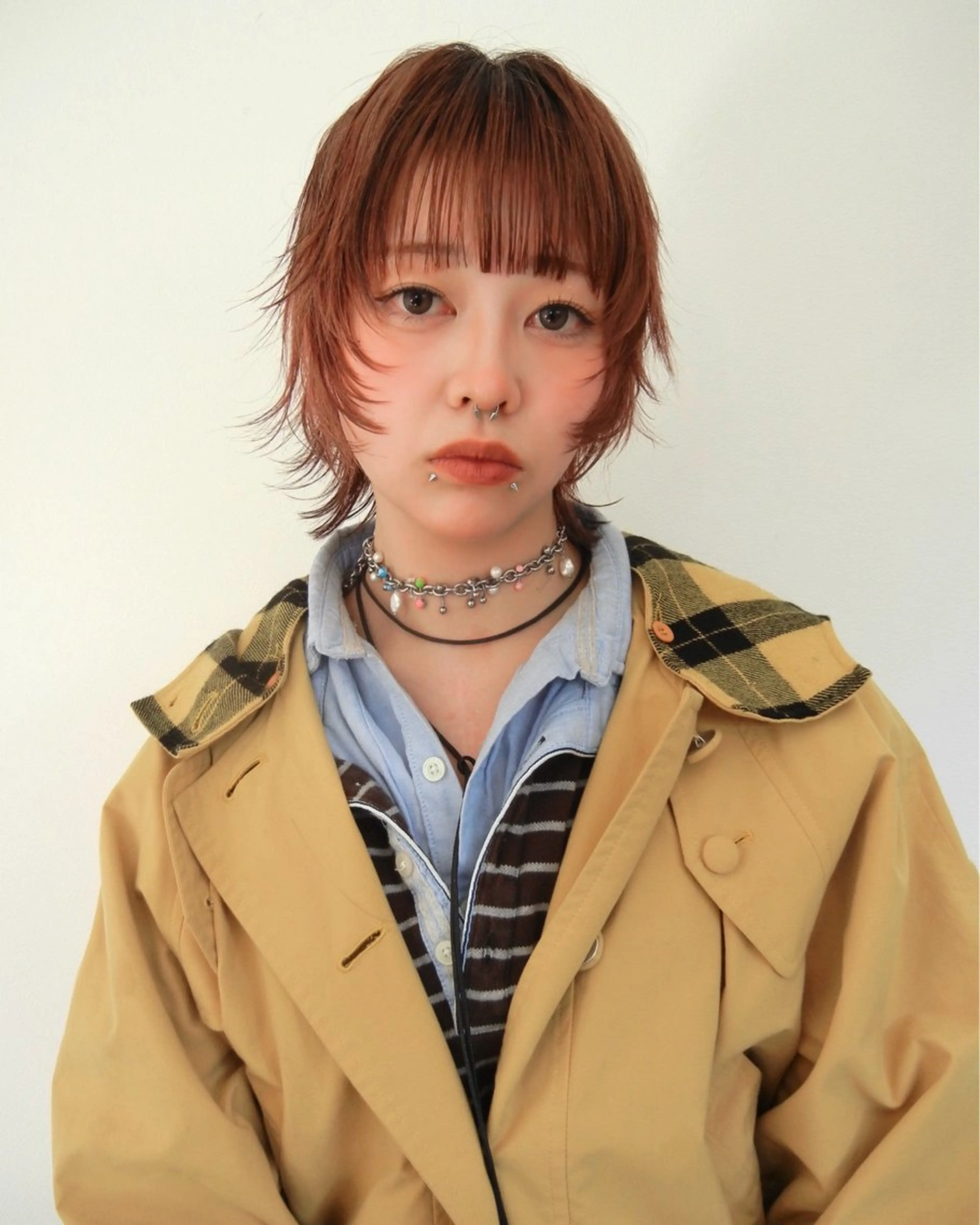 ショート カラー カット ヘアカラー トリートメント デザイン/レイヤー Kaito🐩/栄のヘアスタイル