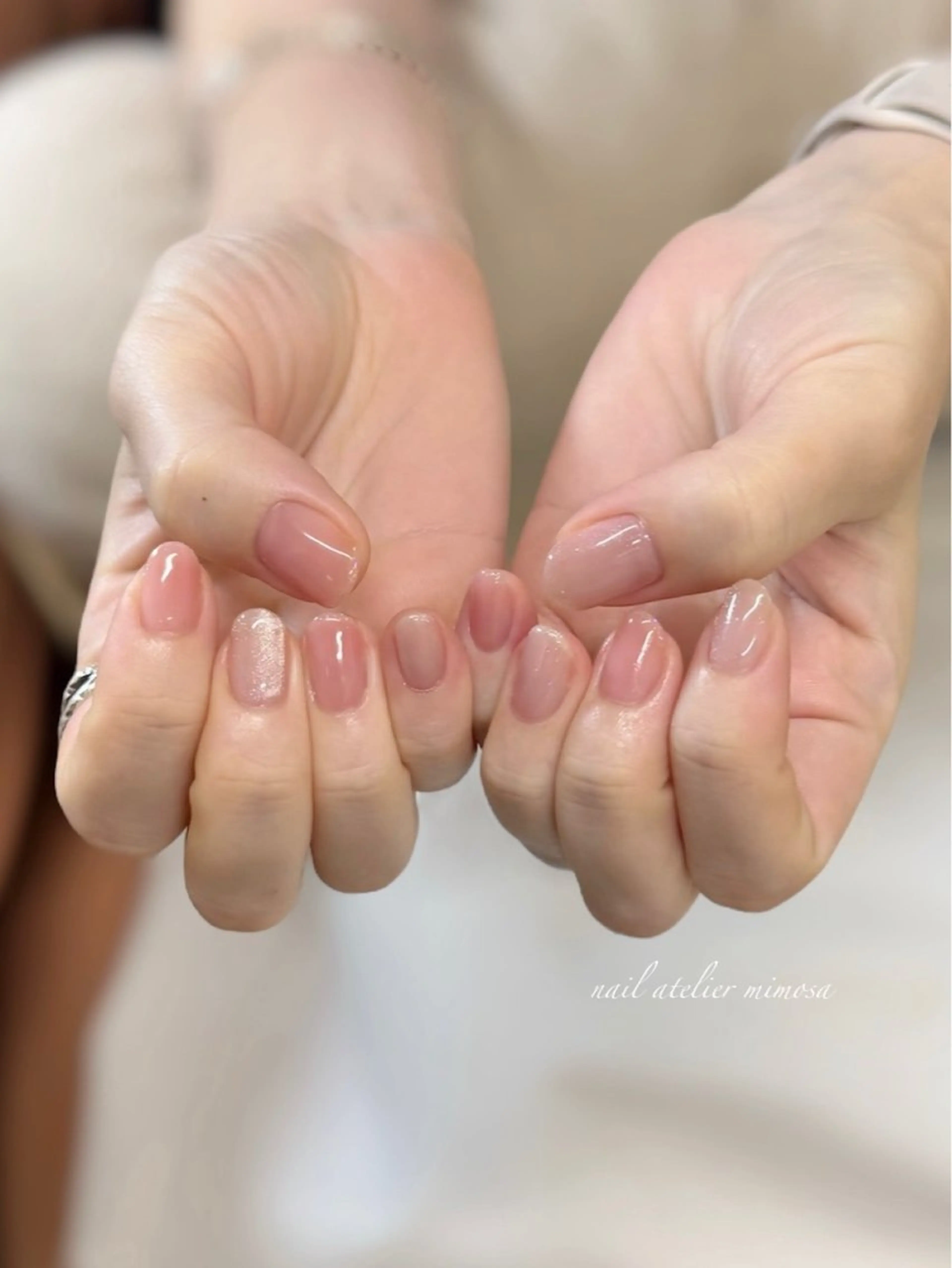 ネイル ハンドネイル アトリエ　ミモザ所属・いまむら あかりのネイルデザイン