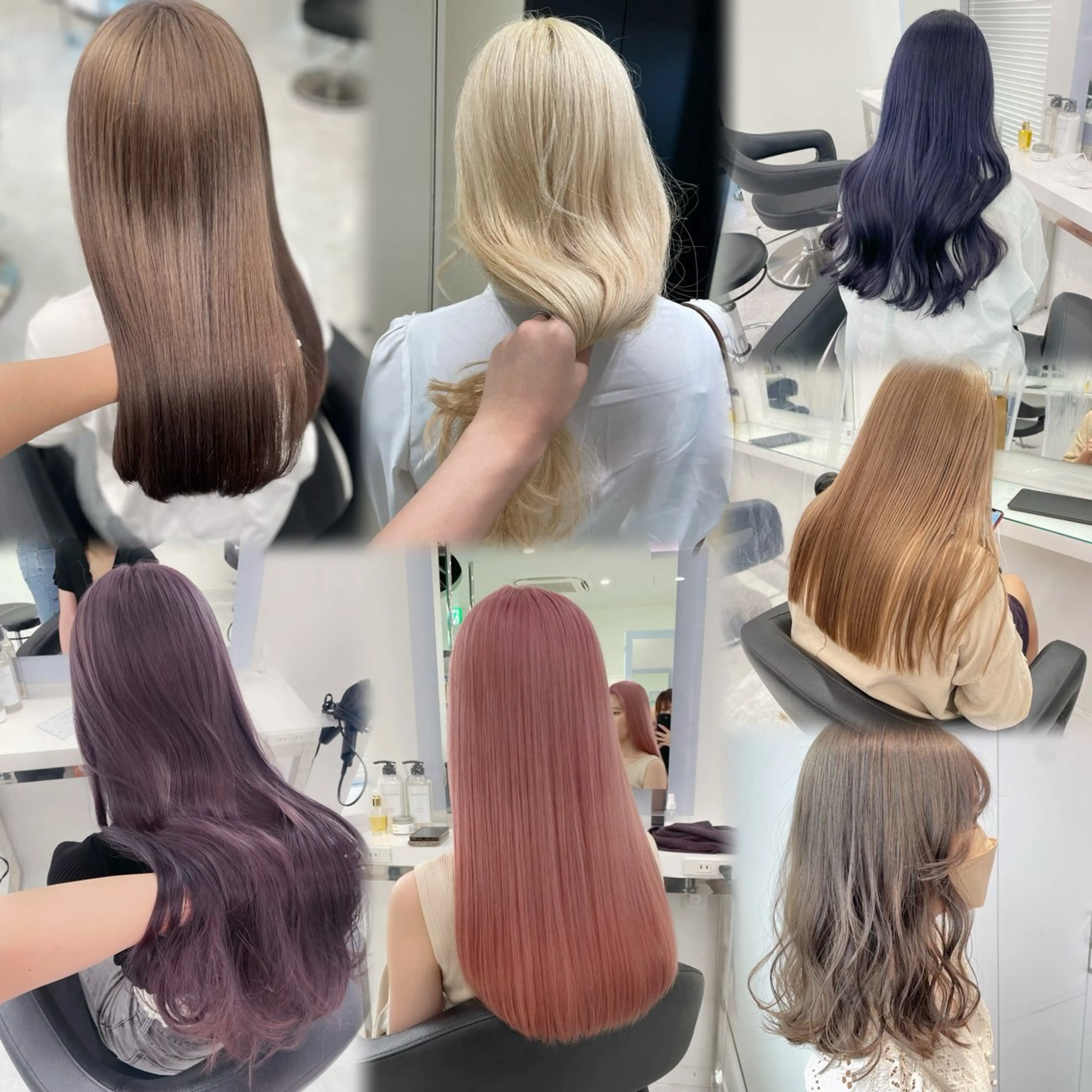 セミロング カラー ヘアアレンジ Ella所属・nana【艶髪】/ レイヤー/縮毛矯正のヘアスタイル