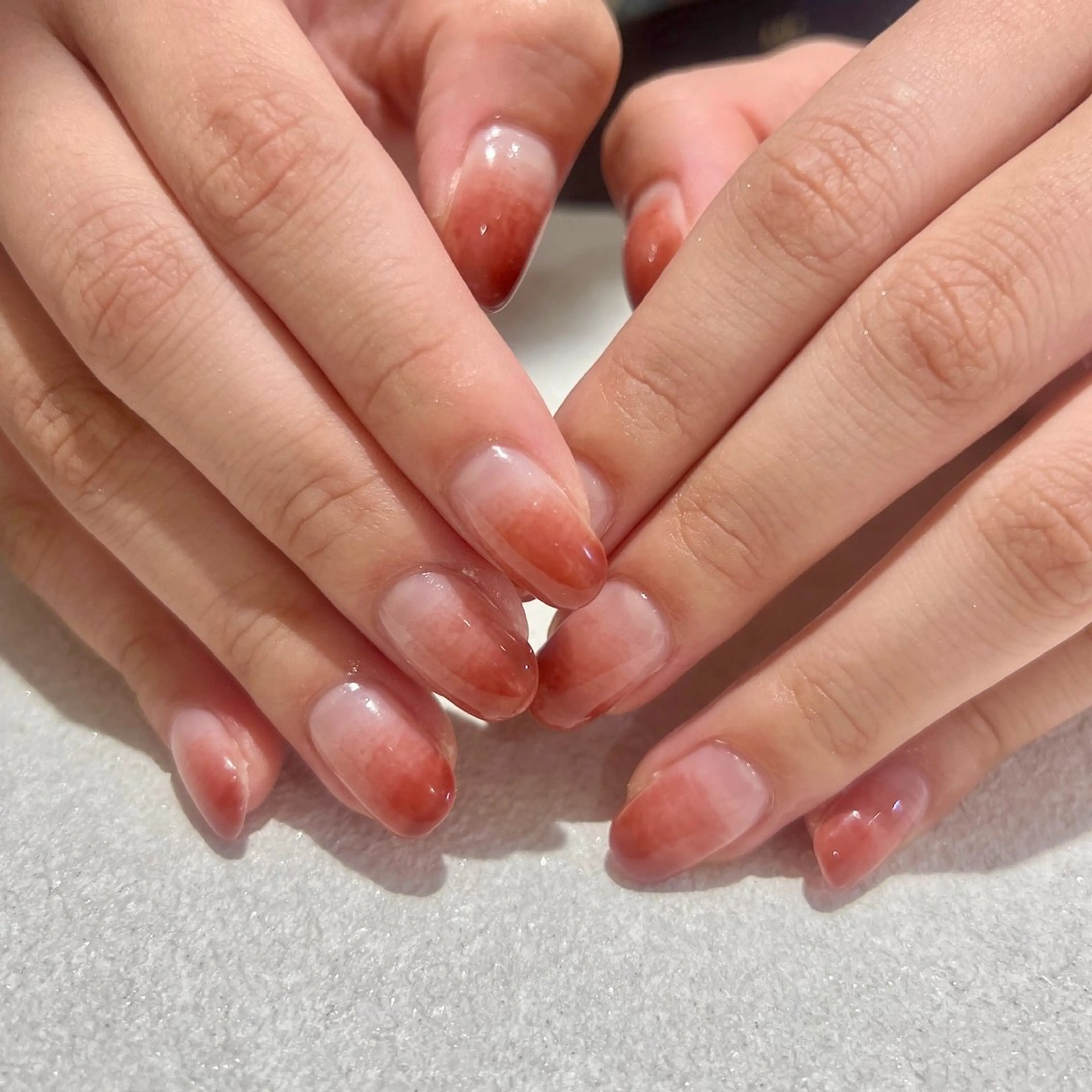 ネイル ジェルネイル グラデーション 韓国ネイル マグネットネイル ミラーネイル ハンドネイル 個性派ニュアンス nuts nail所属・【池袋】nuts nail　なつみのネイルデザイン