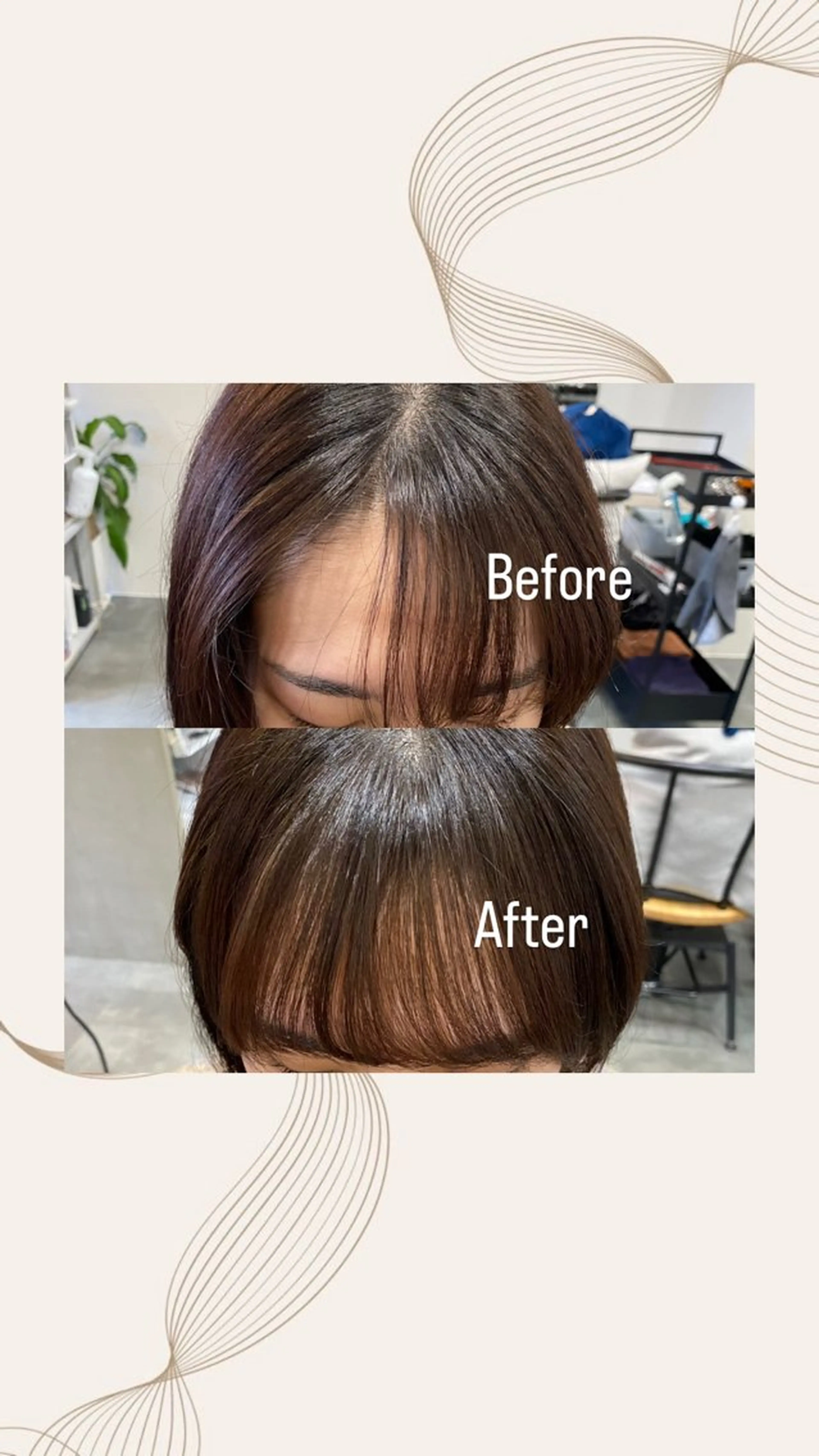 パーマ 【coco.】hair所属・カジカワサキ/髪質 改善/クロスパーマのヘアスタイル