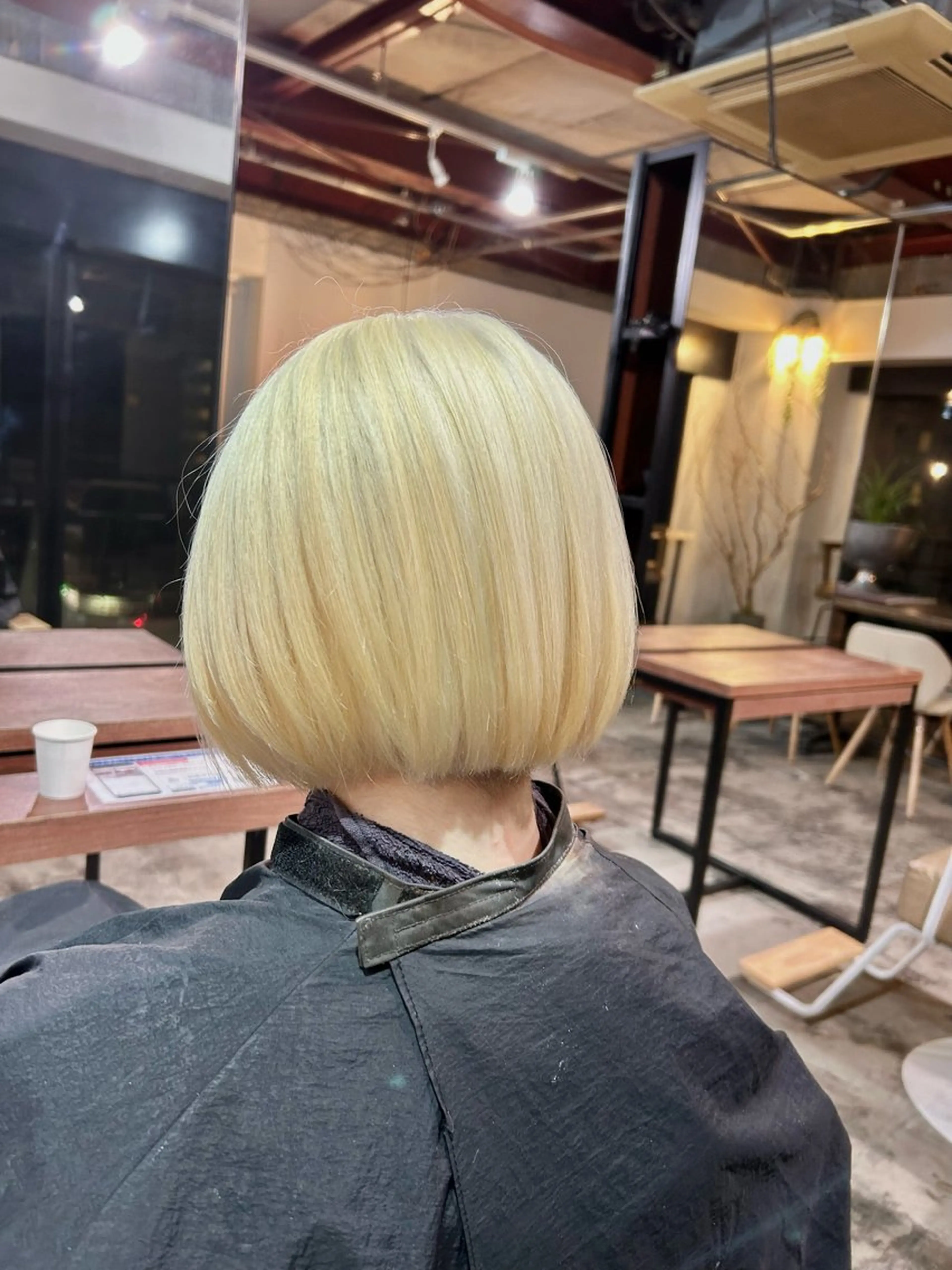 ショート カラー カット ヘアカラー トリートメント ブリーチ/透明感カラ ー/Shori/店長のヘアスタイル