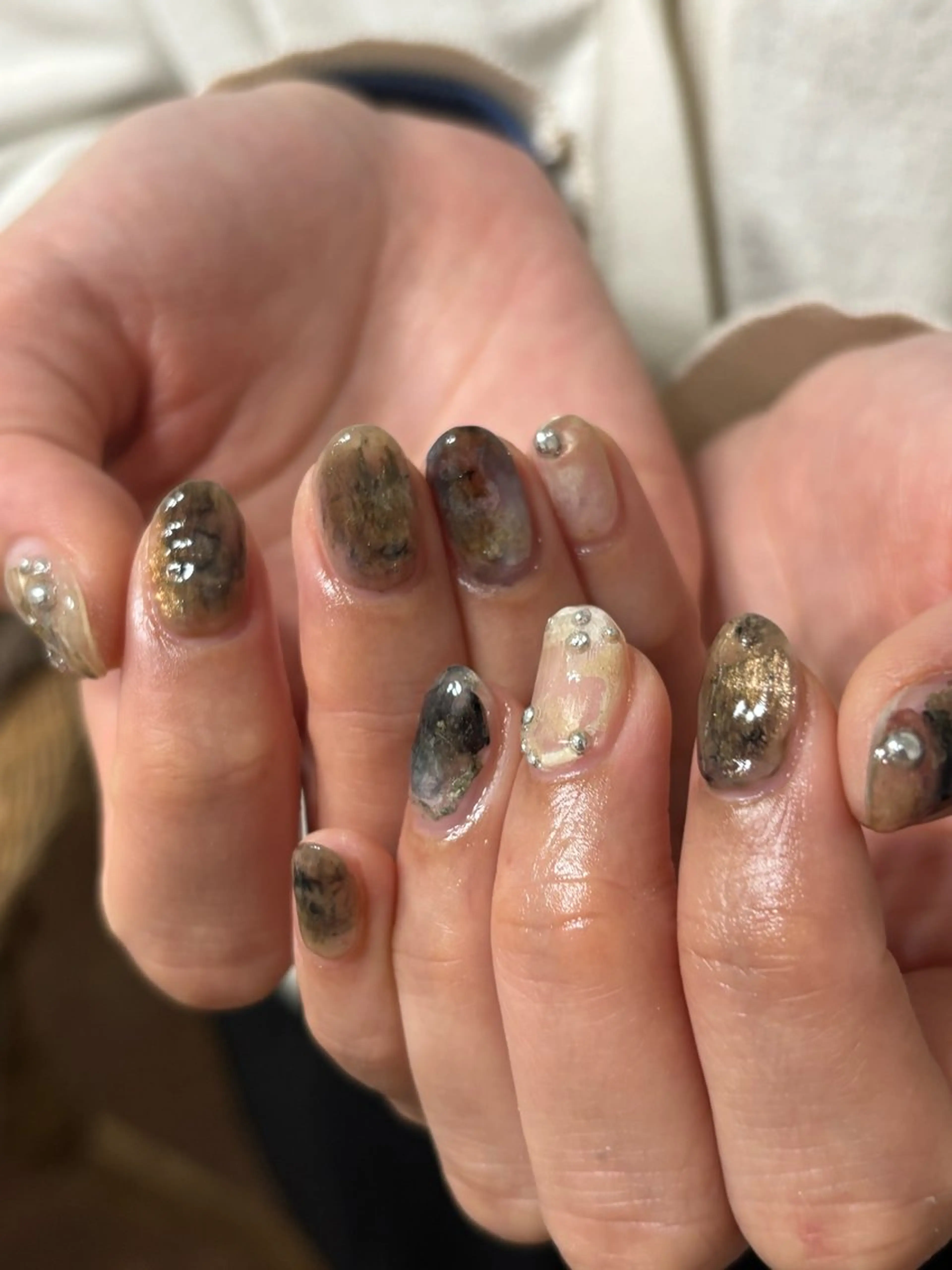 ネイル ニュアンスネイル Kel_y by yayoiのネイルデザイン