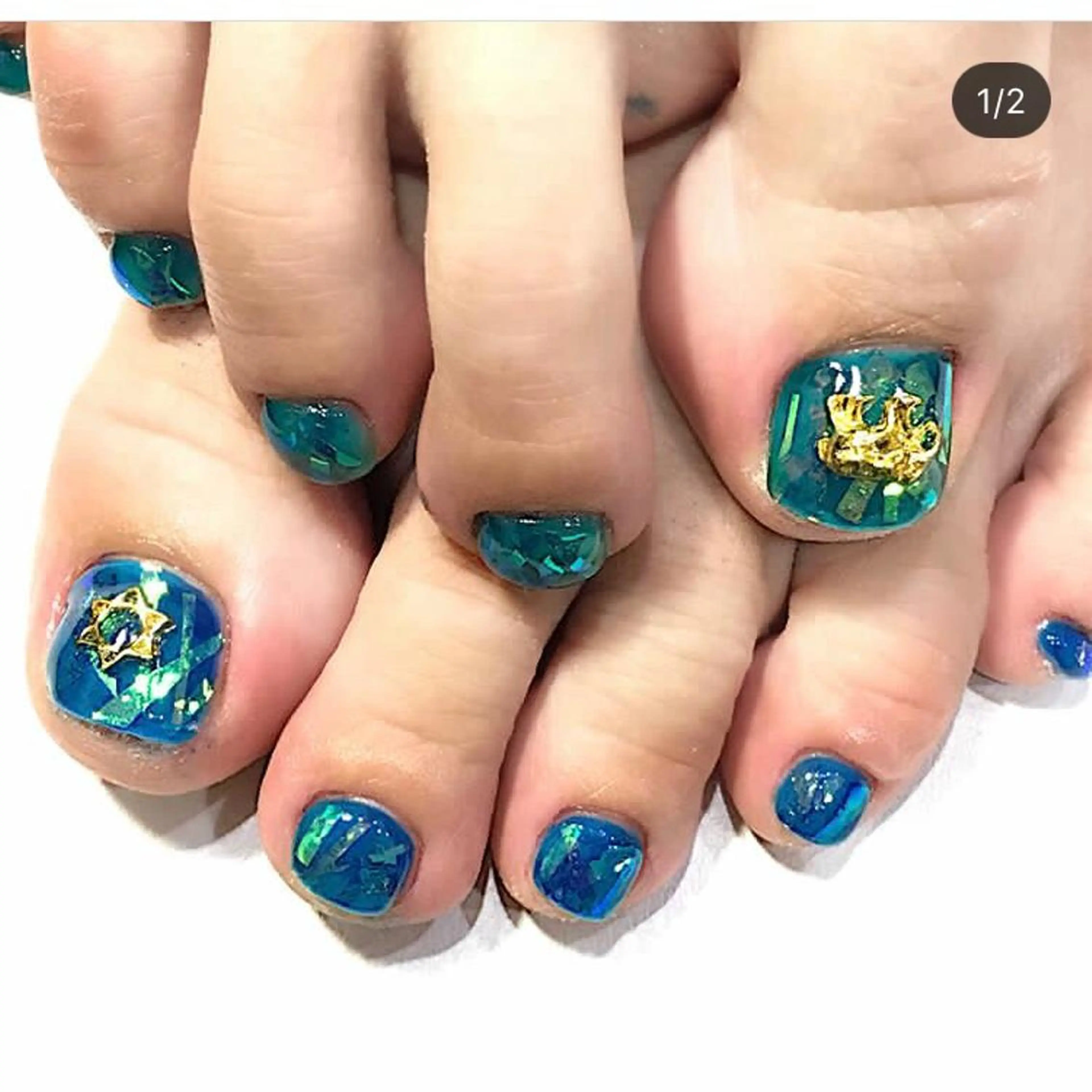 ネイル フットネイル 渋谷ビュレネイル Kaoruのネイルデザイン