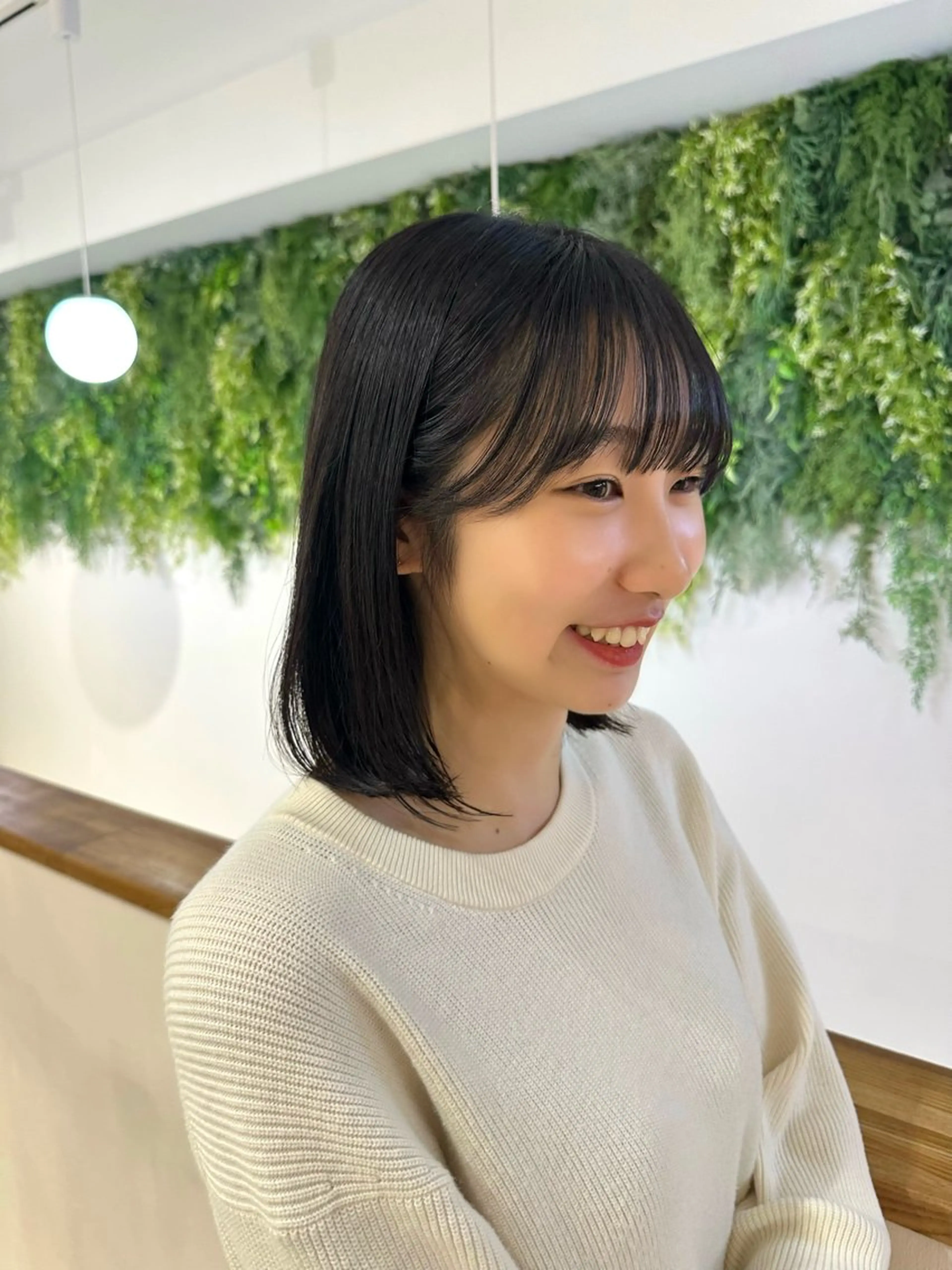 ミディアム ボブ VIEW BLUE所属・レイヤー/顔まわり /亀戸錦糸町/なつきのヘアスタイル