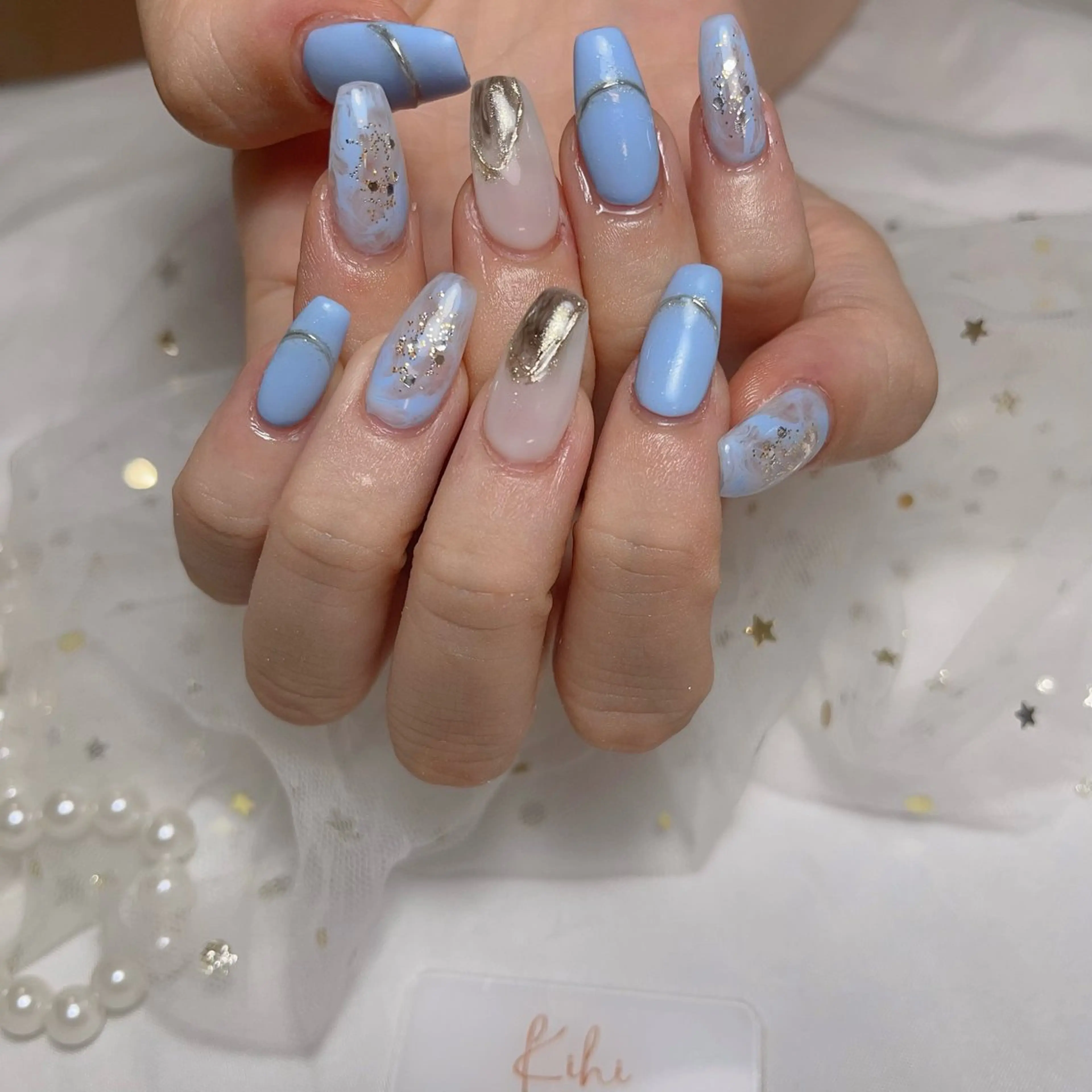 ネイル アートネイル フレンチネイル ジェルネイル グラデーション 韓国ネイル ハンドネイル 💕鈴木ユリ パラジェル/オフ無料のネイルデザイン