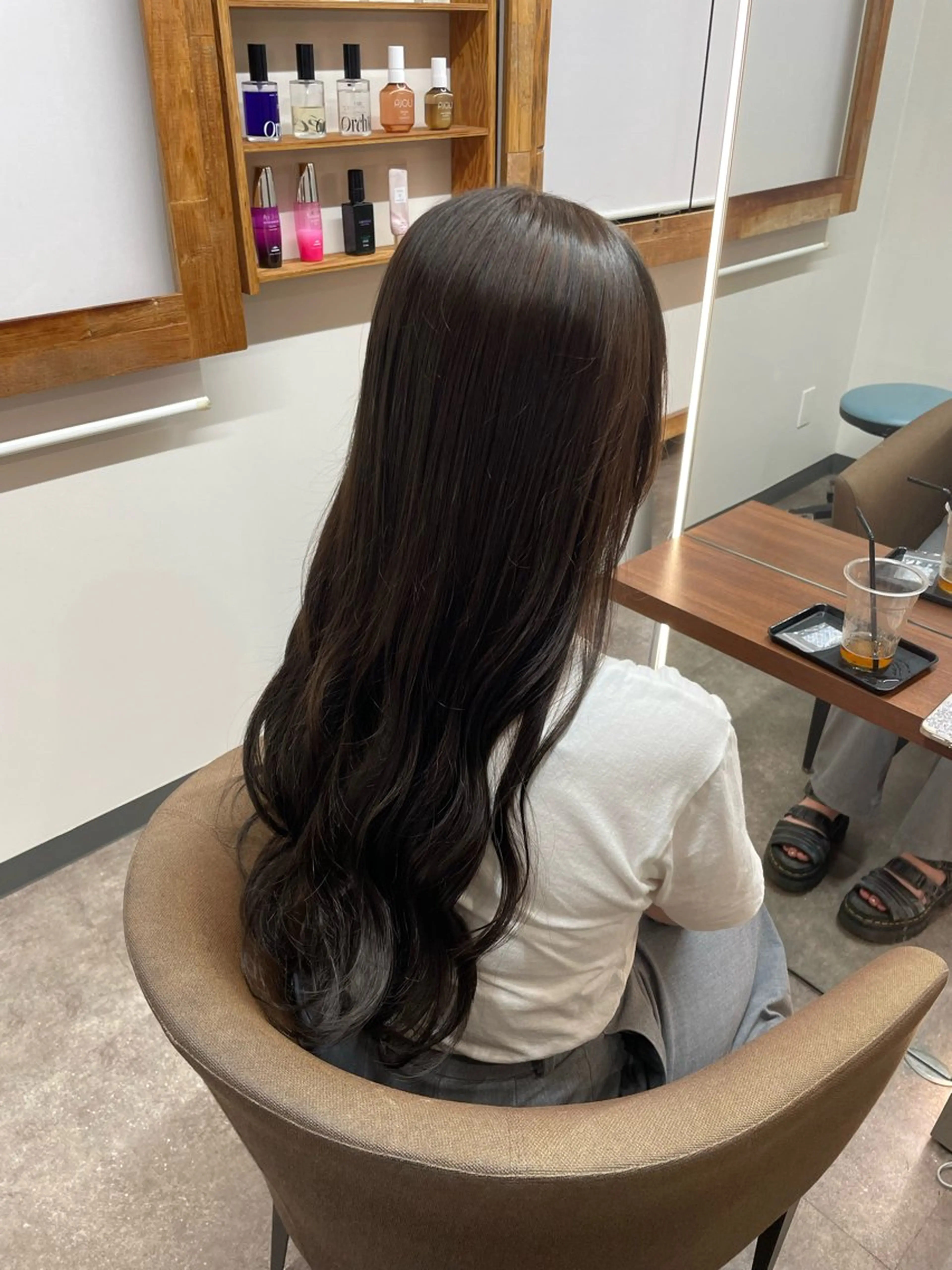 ロング カラー ブラウンカラー 透明感カラー オリーブブラウン ヘアカラー ...alley所属・❄️透明感カラー / ハイトーン❄️WAOのヘアスタイル