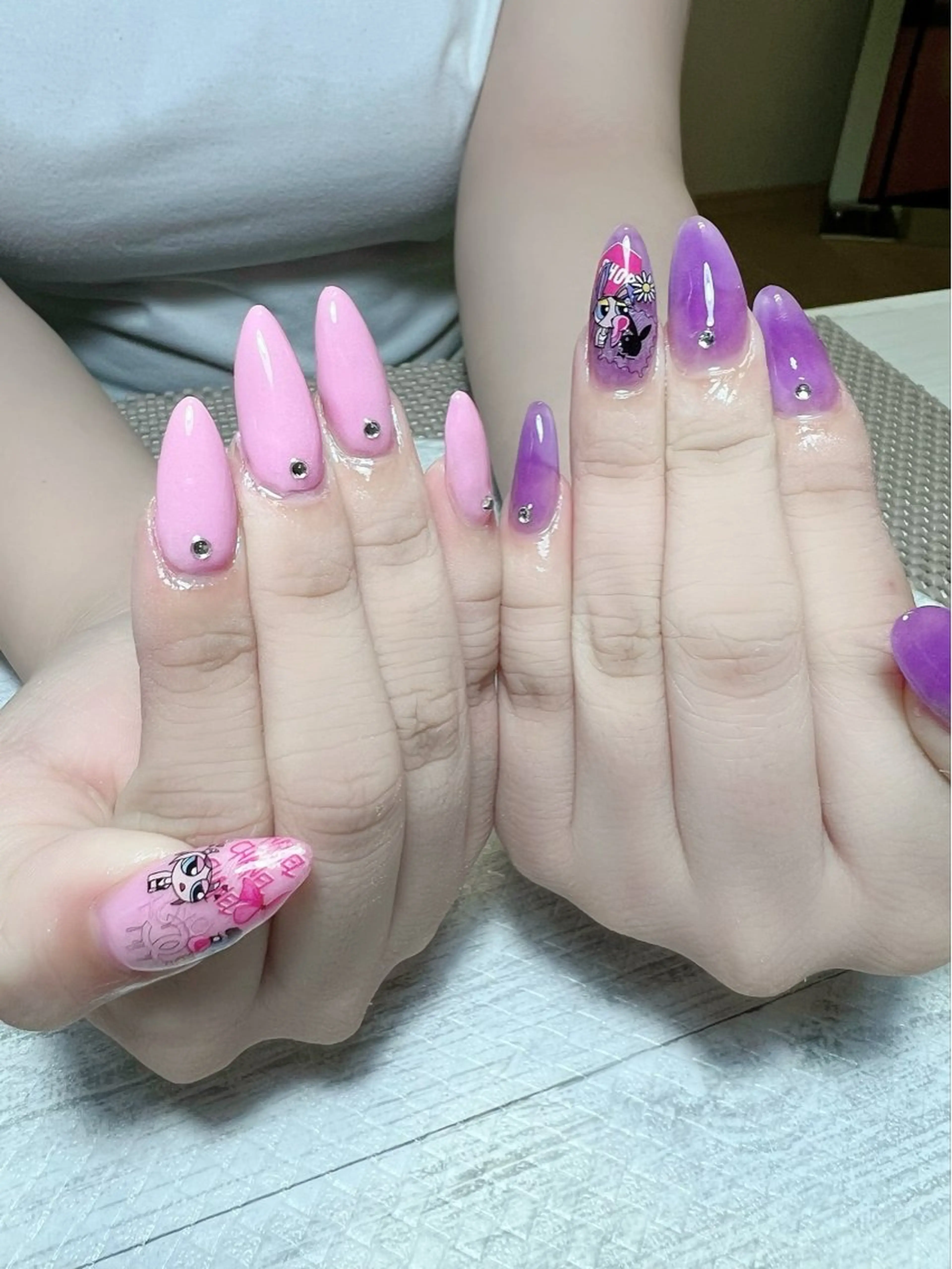 ネイル スカルプネイル ハンドネイル シェヌネイル JURAのネイルデザイン