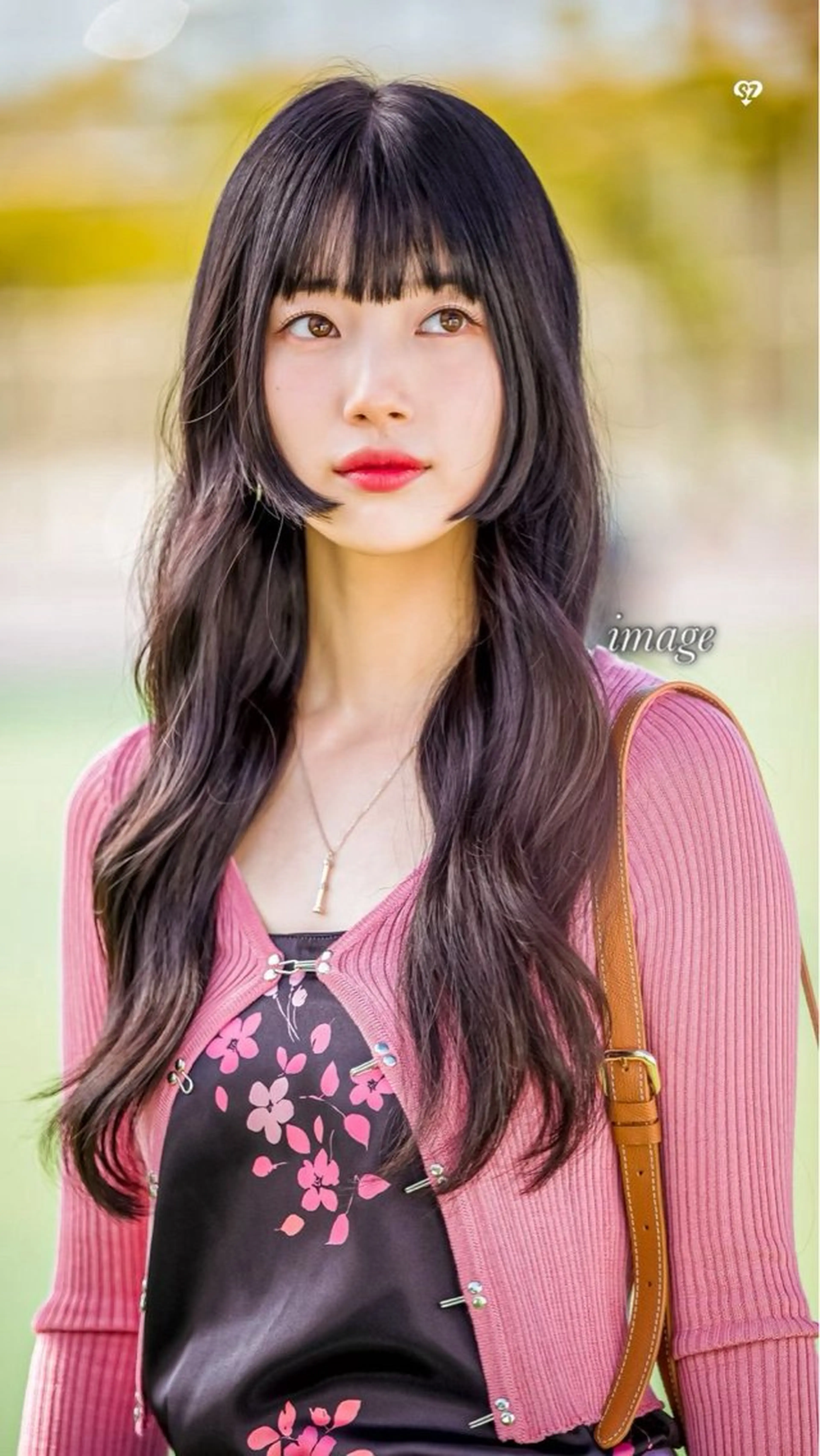 ロング カラー ヘアアレンジ 姫カット 韓国風ヘア 顔まわり職人🇰🇷 韓国ヘア/KAITOのヘアスタイル