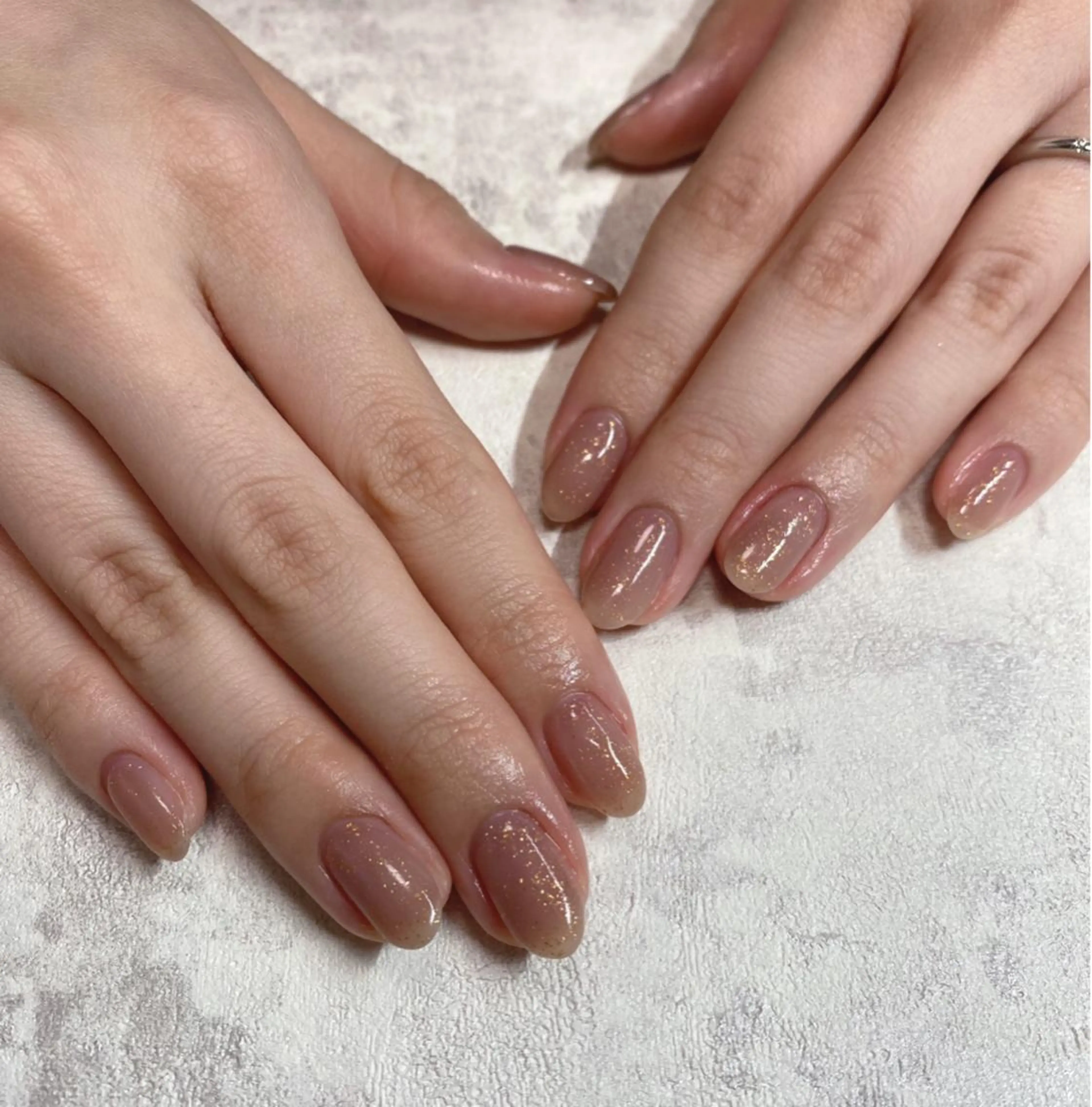 ネイル ラメ(グリッター) 𝑺 𝒏𝒂𝒊𝒍✳︎のネイルデザイン