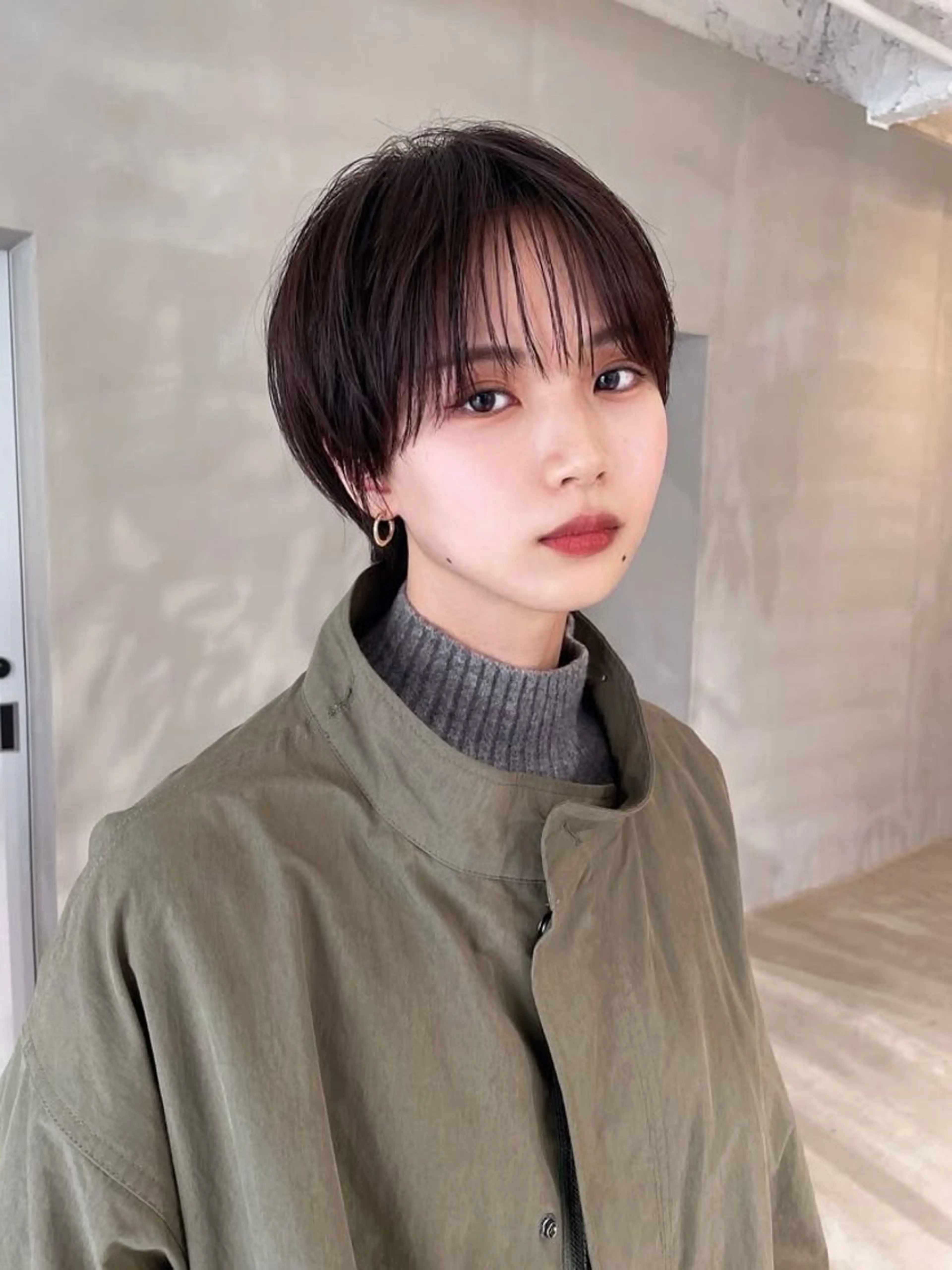 ショート ロジェブルー 川合【和泉中央】のヘアスタイル