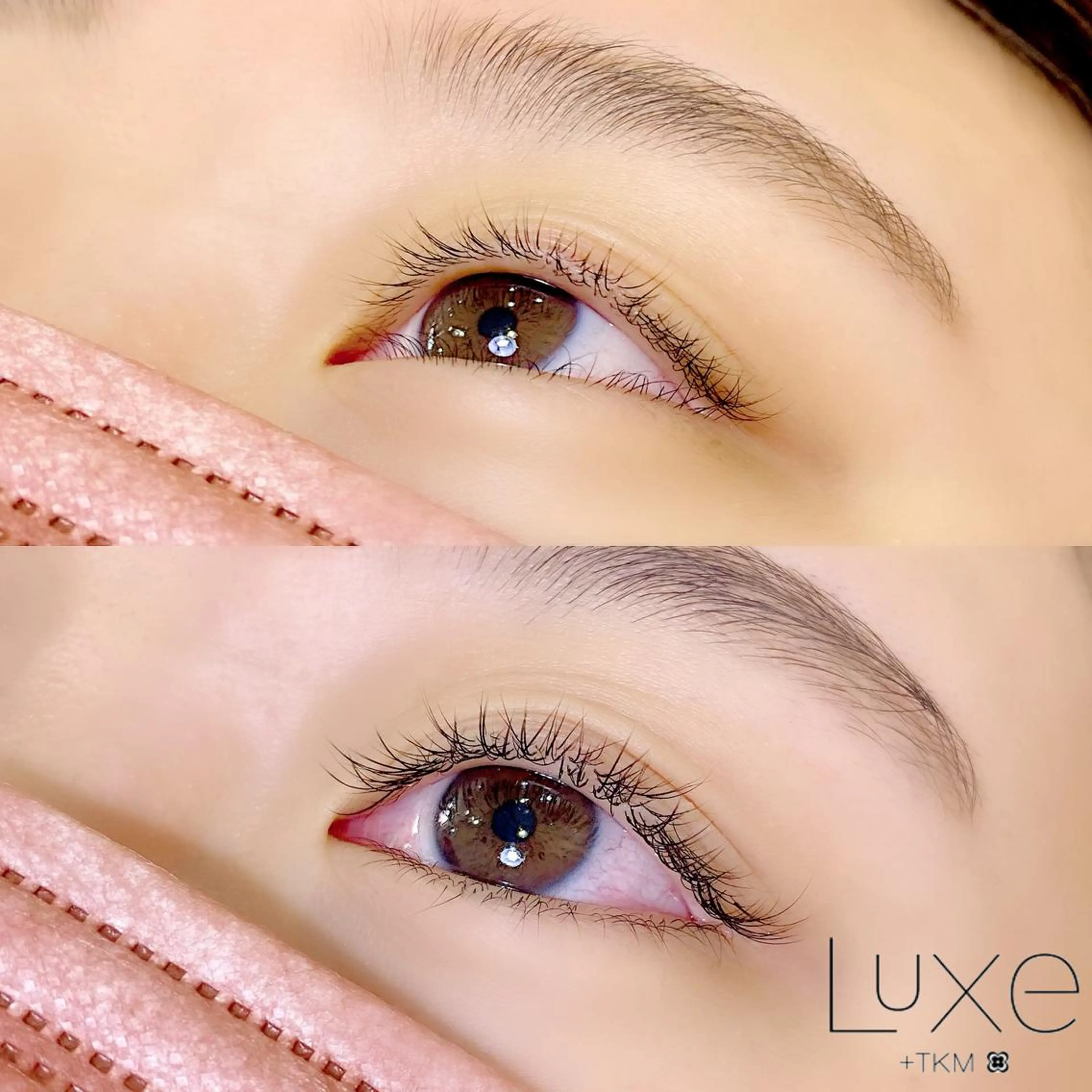 マツエク・マツパ Jカール ナチュラル 山田 莉沙のマツエク・マツパデザイン