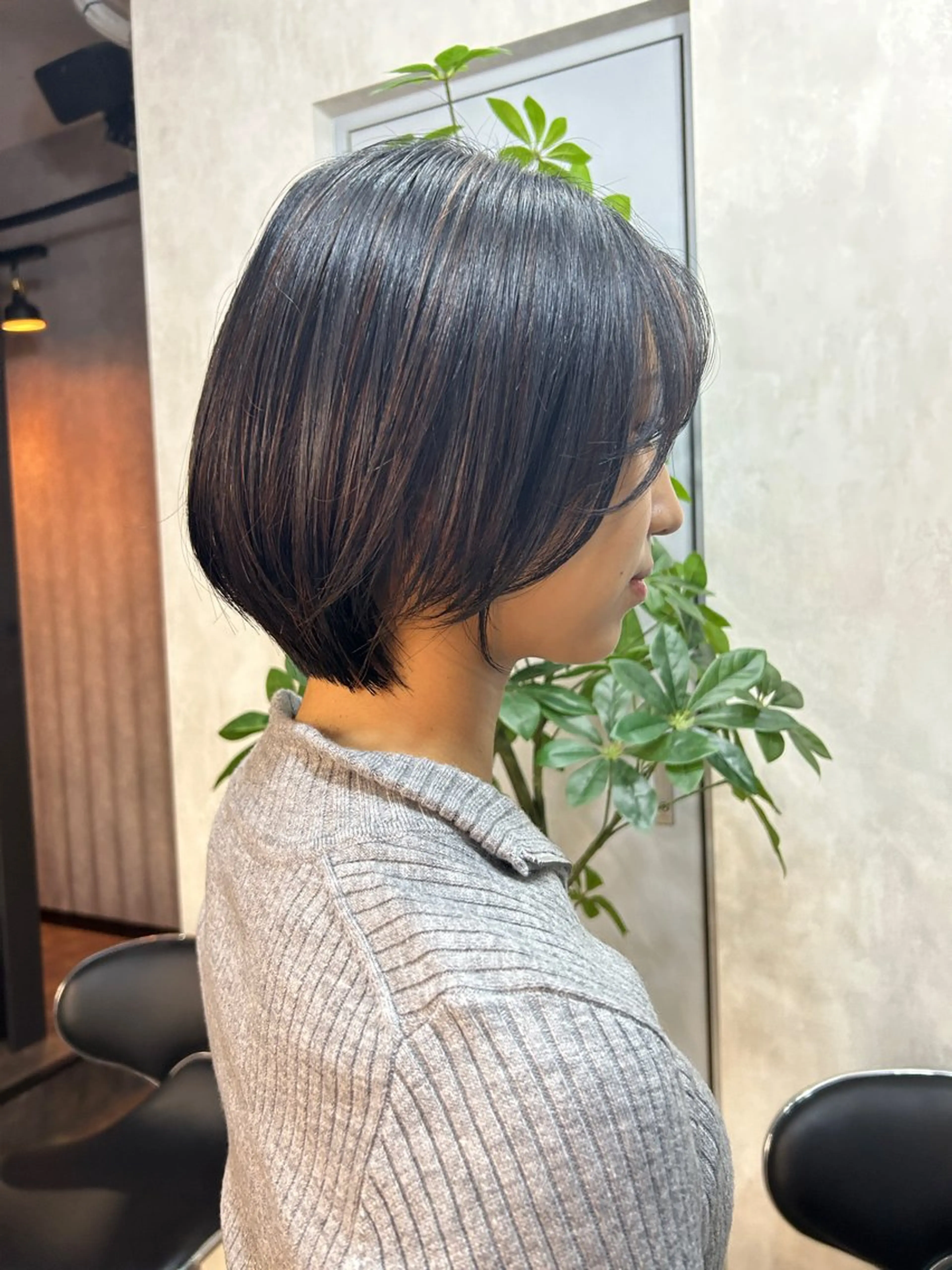 ショート 新宿/美髪矯正 髪質改善/韓国風山本のヘアスタイル