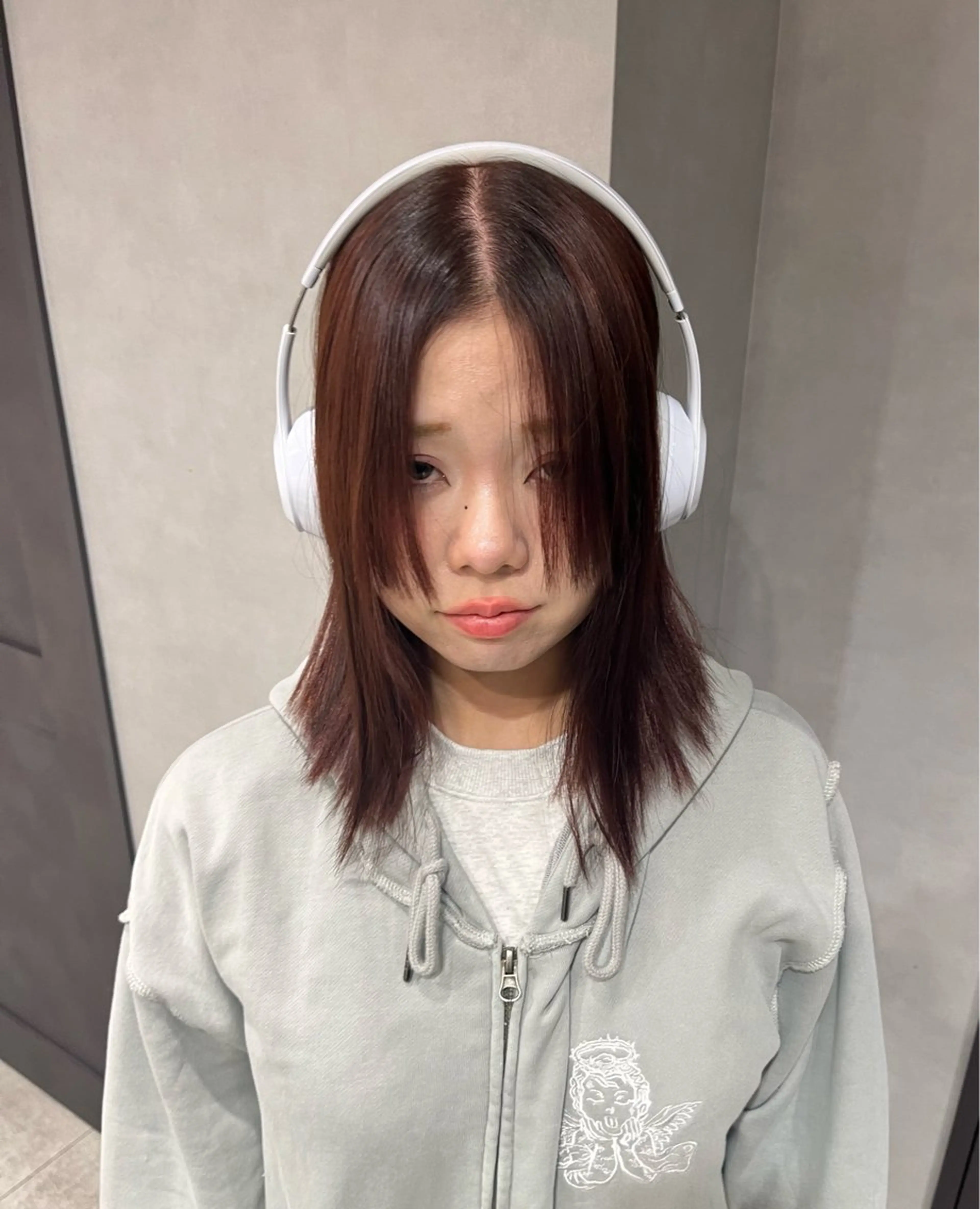 ミディアム カラー 姫カット NYLON.所属・ブリーチ/縮毛矯正 ❤️‍🔥シンノスケのヘアスタイル